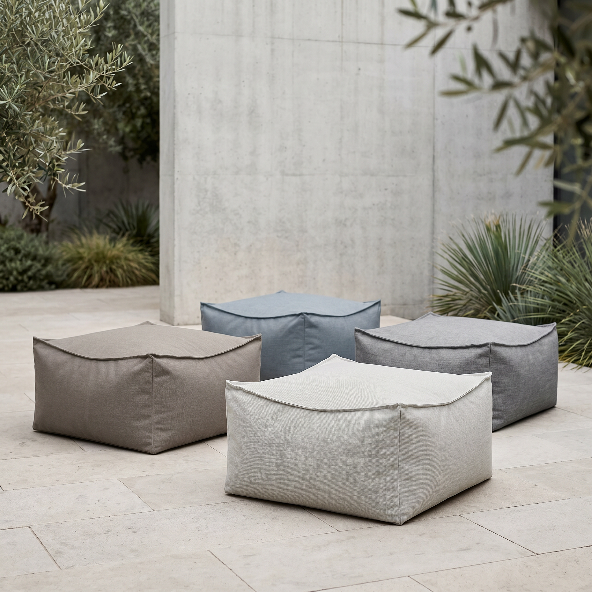 STAY Outdoor Hocker Ocean 60 x 60 cm 62091