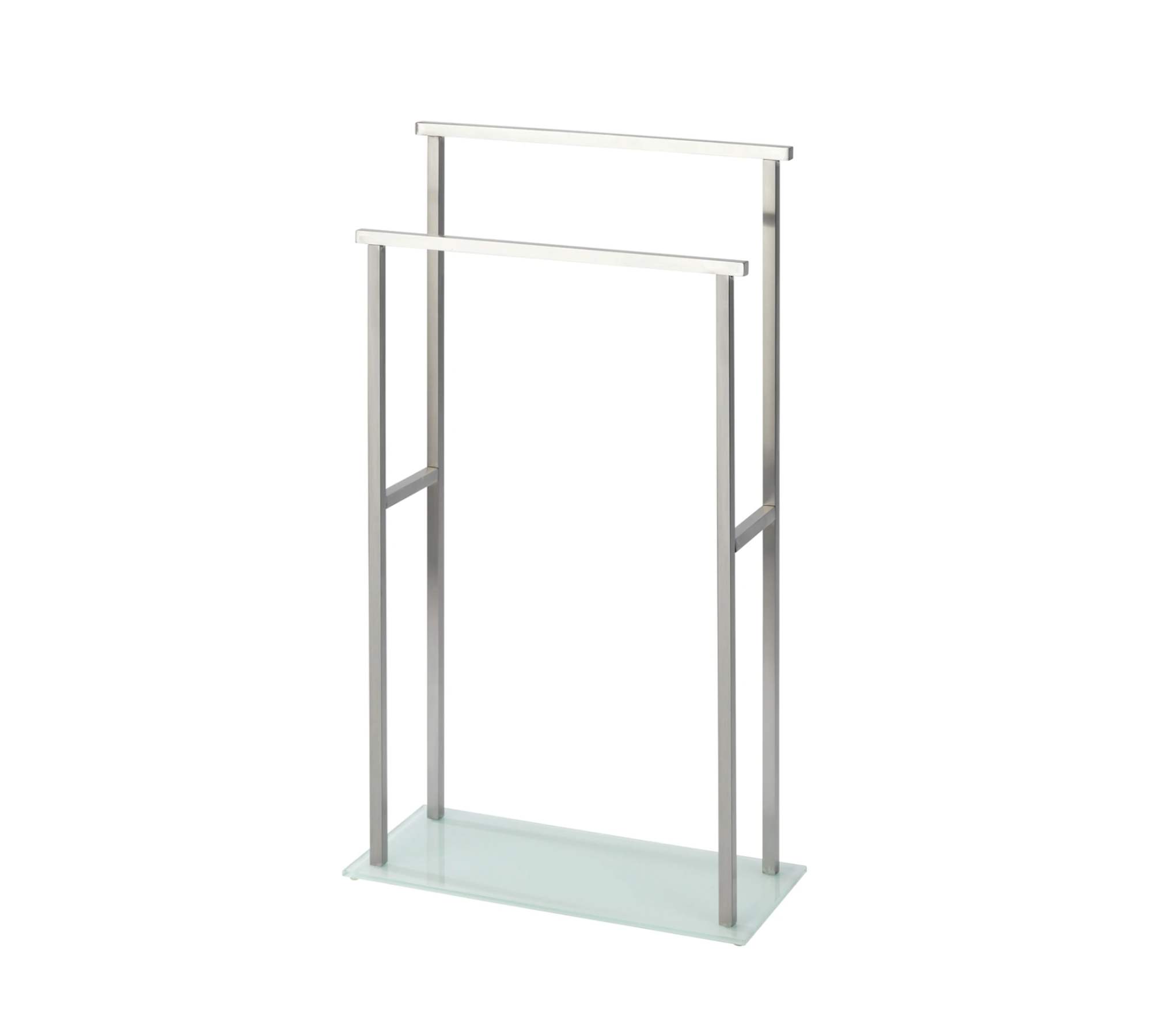 Handtuchhalter Debar Edelstahl Glas Silber