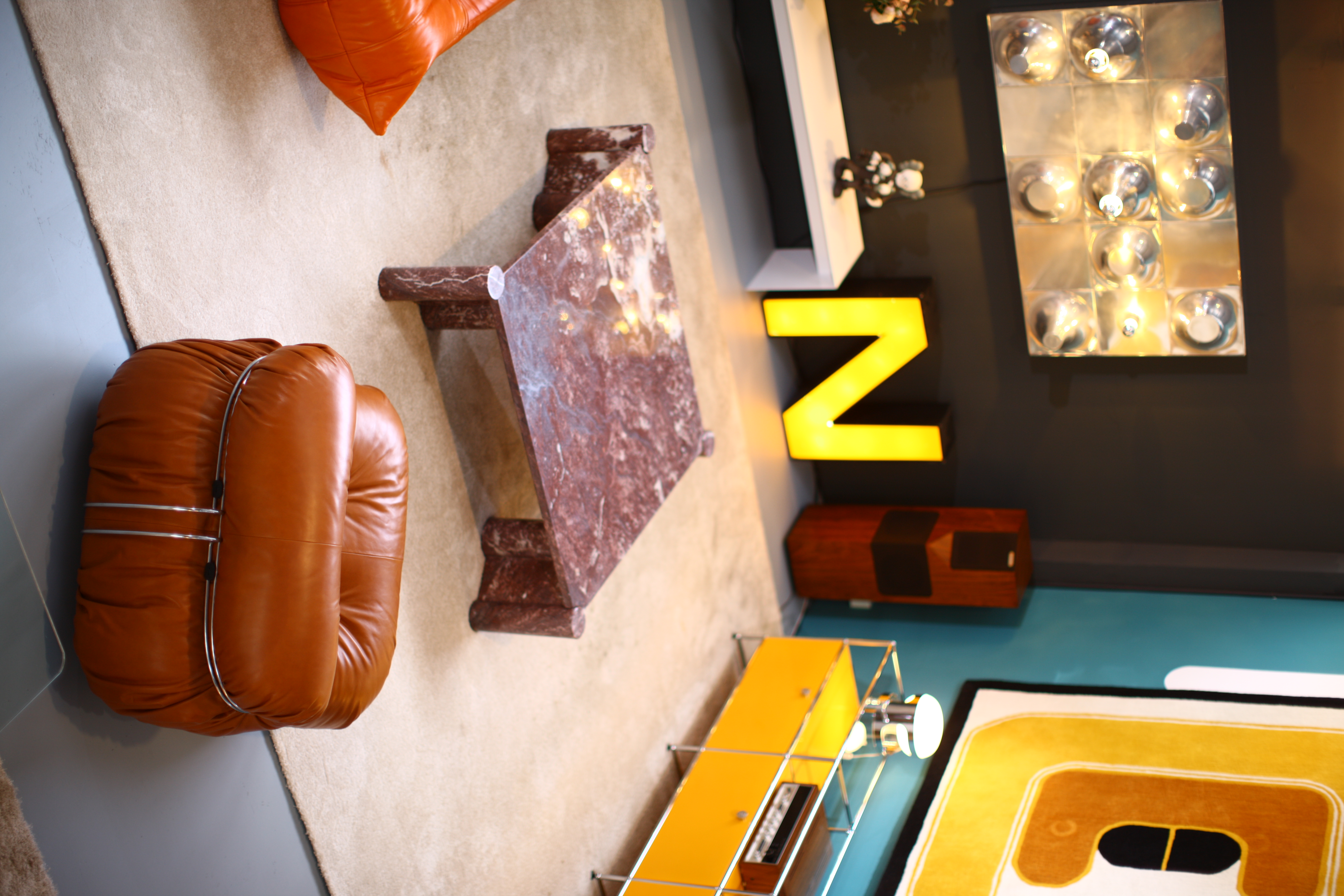 Jumbo Couchtisch Marmor 1965