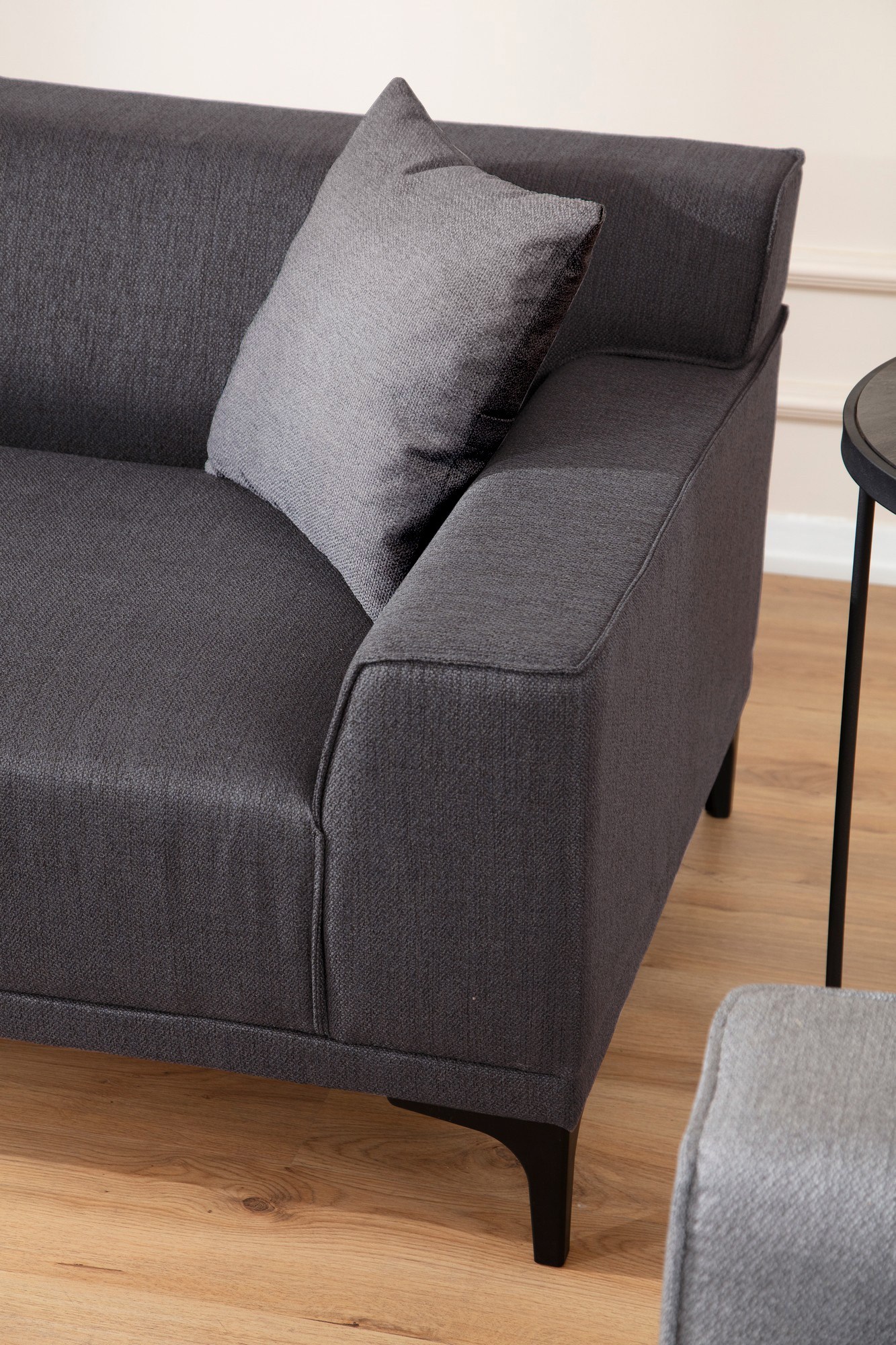Petra 3 Sofa Anthrazit