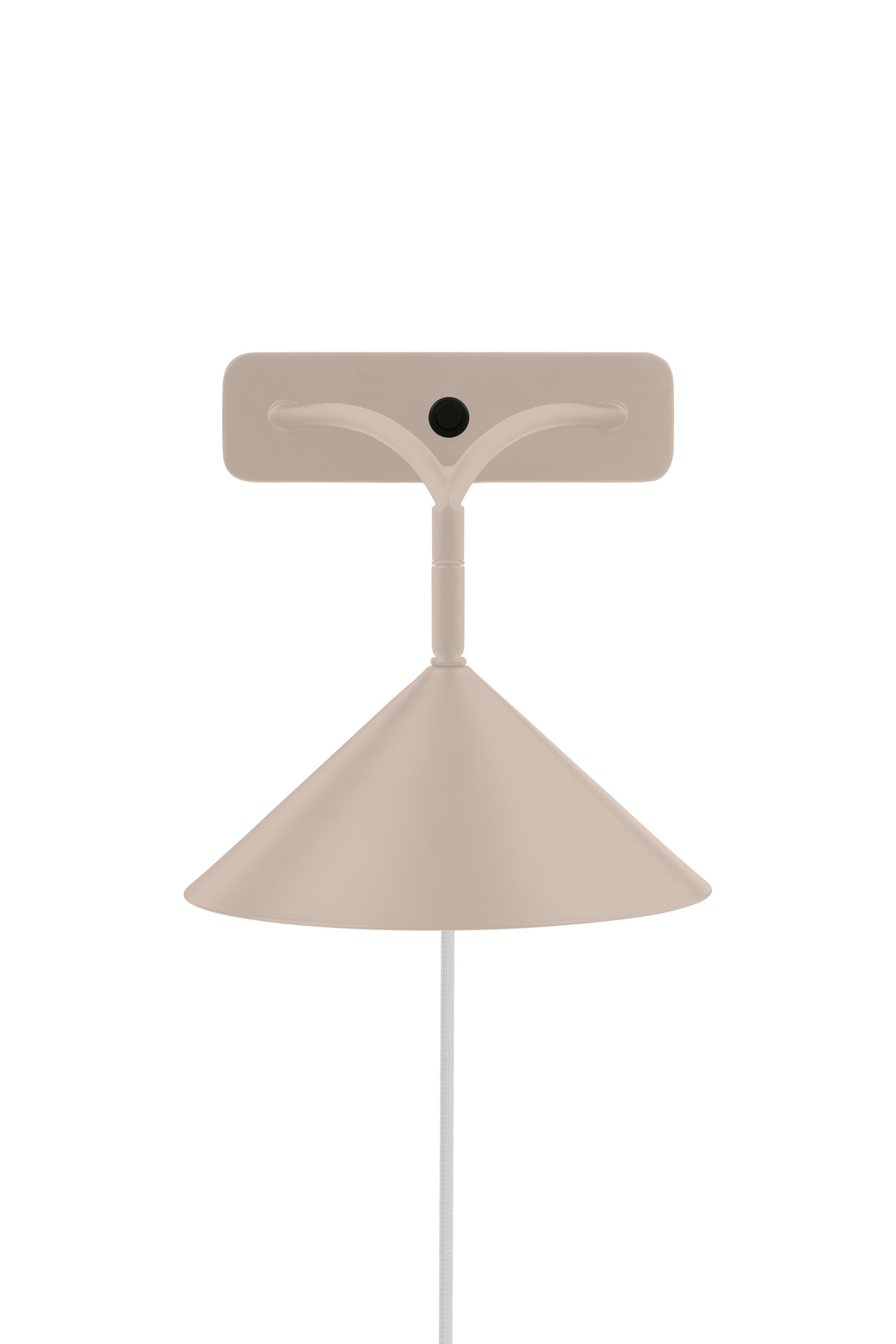 Curve Wandleuchte Beige