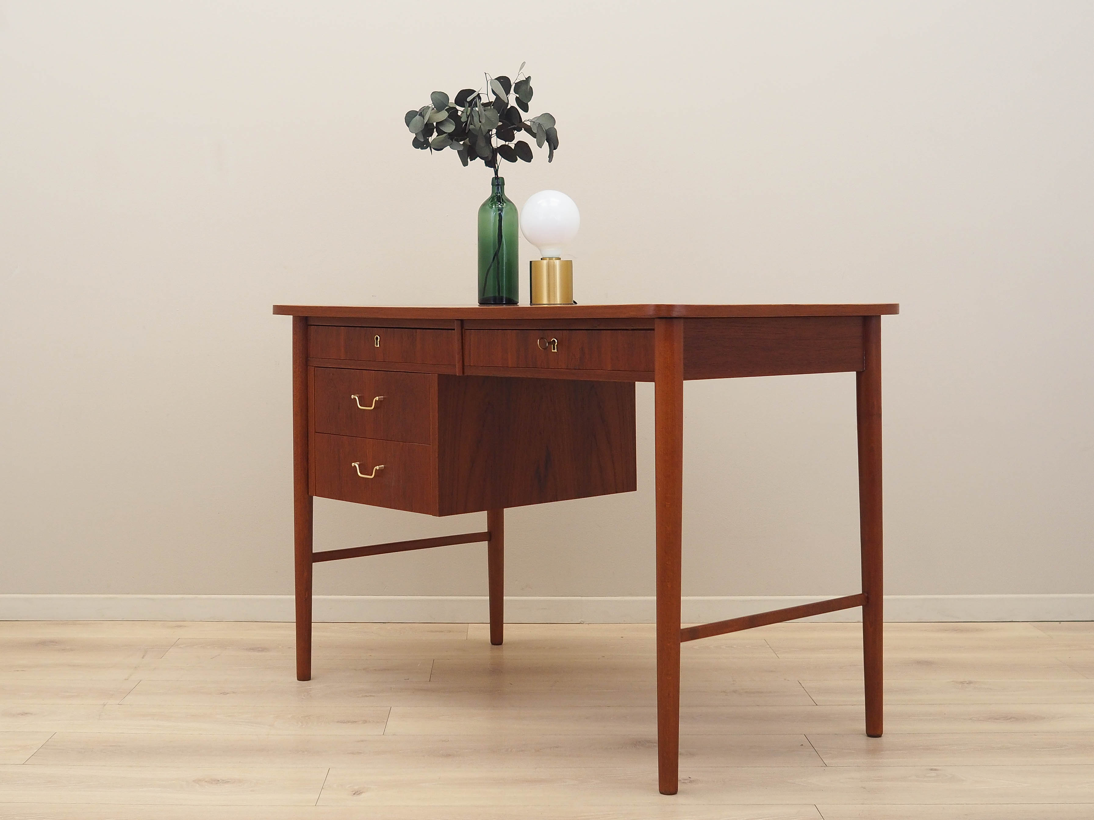 Teak desk Brown 1960s