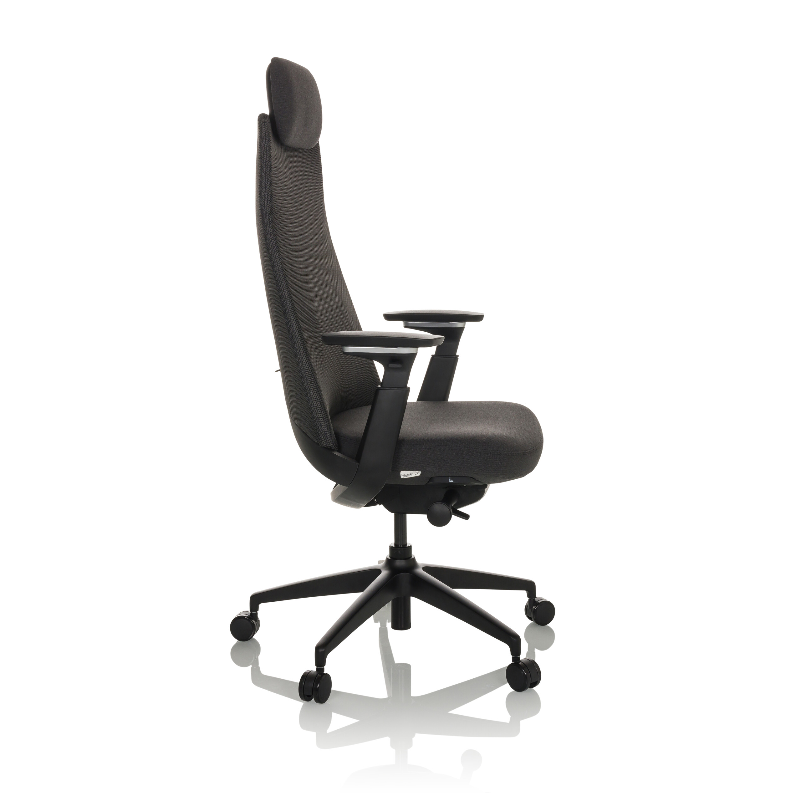 YUCANO Bürostuhl Stoff Schwarz