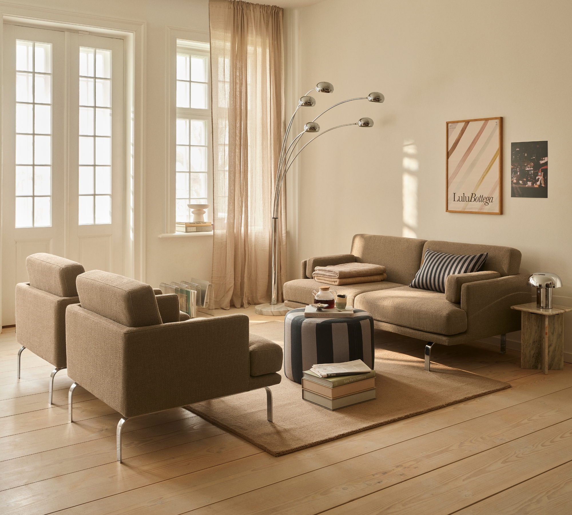 Teppich Velvet Hill Caramel 170 x 240 cm