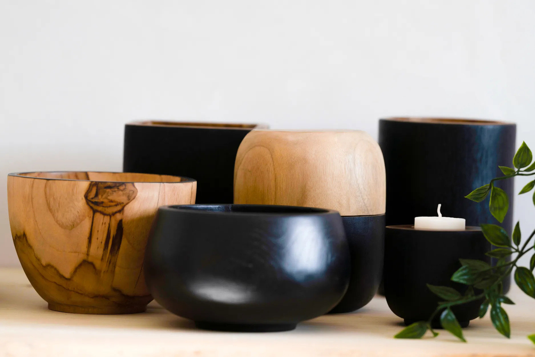 Bondi Vase Schwarz