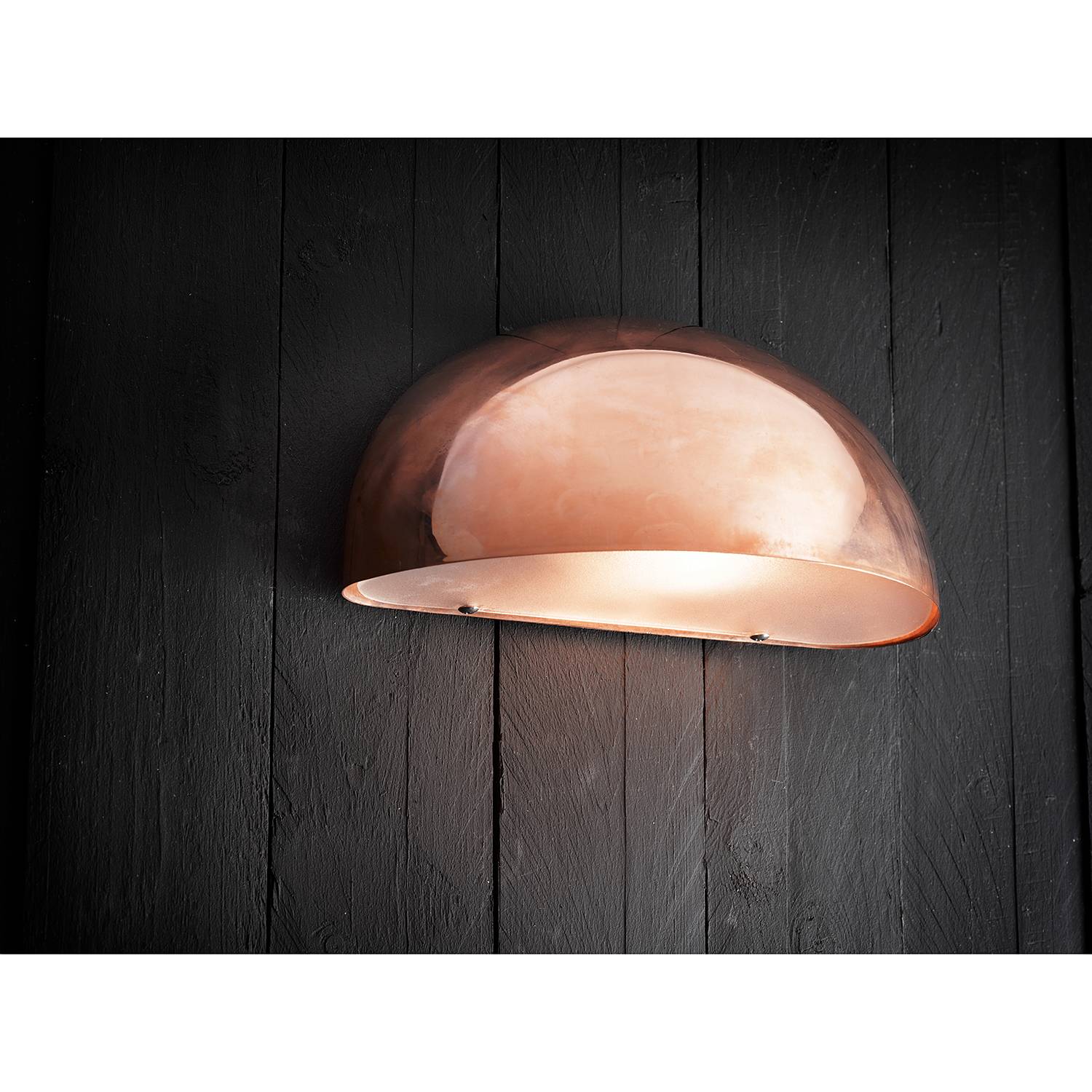 Wandleuchte Scorpius Stahl PVC Kupfer