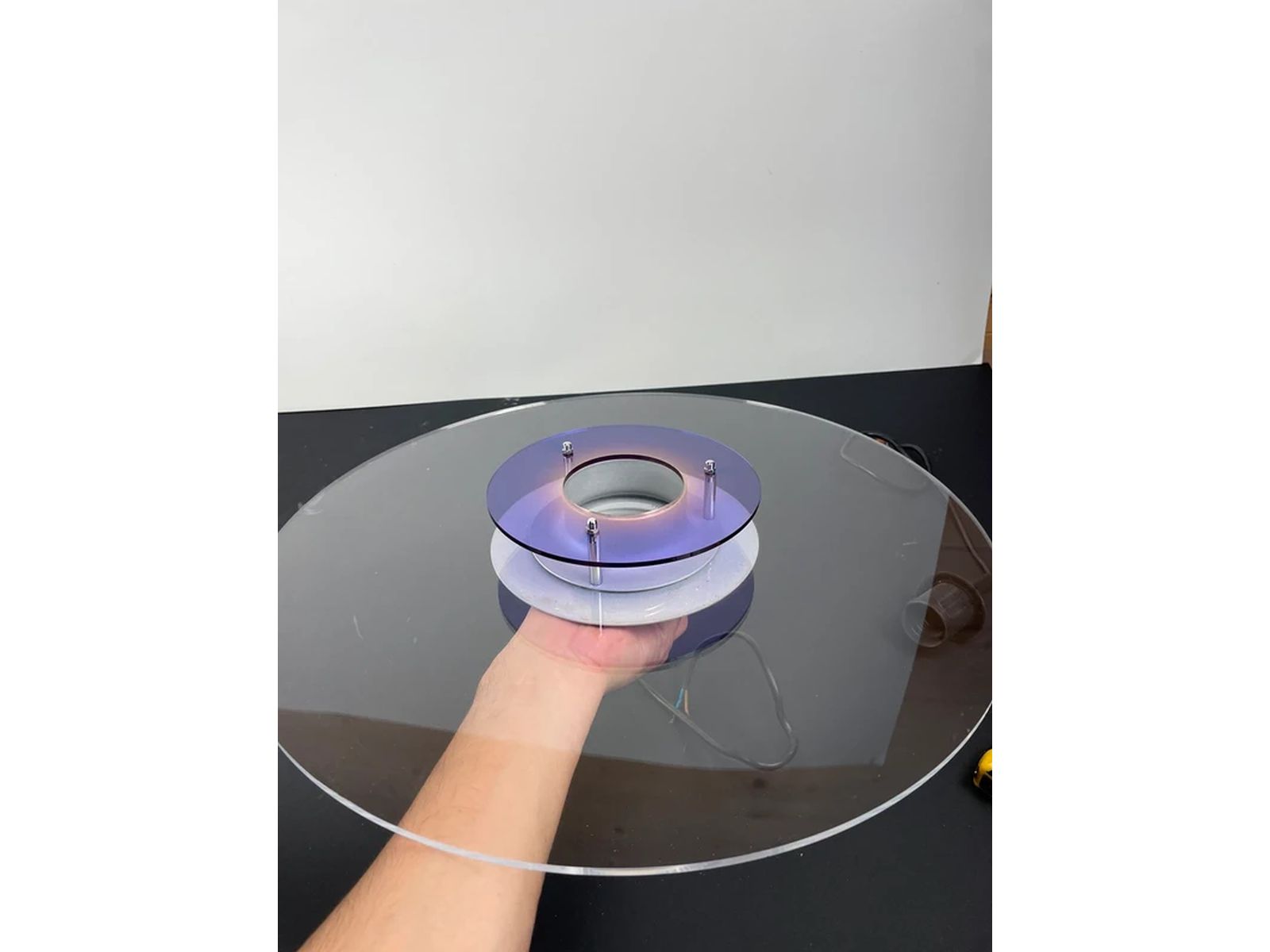 Pendelleuchte T712 Cirkel 80er Jahre UFO