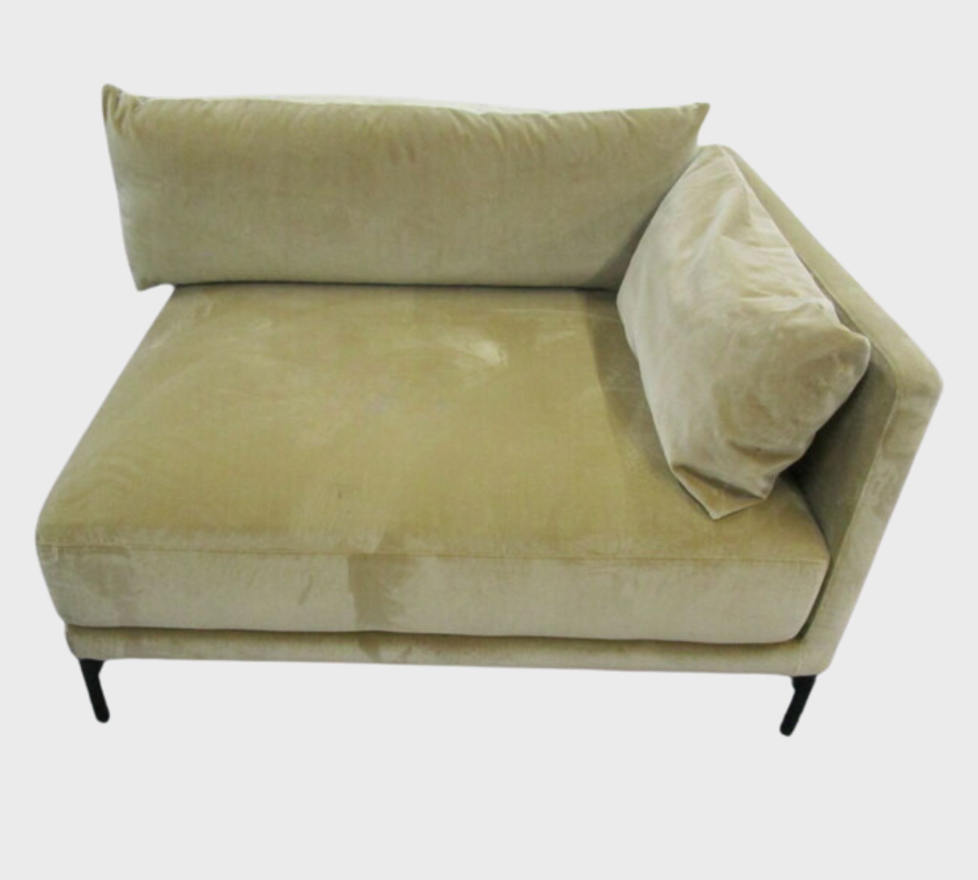 Vincent 1-Sitzer Modul Rechts Velour Matt Beige