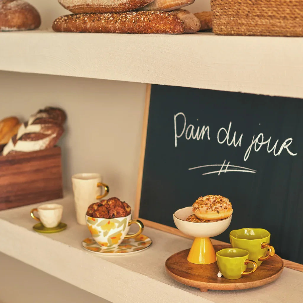 Guten Morgen Espressotasse Erbsgrün