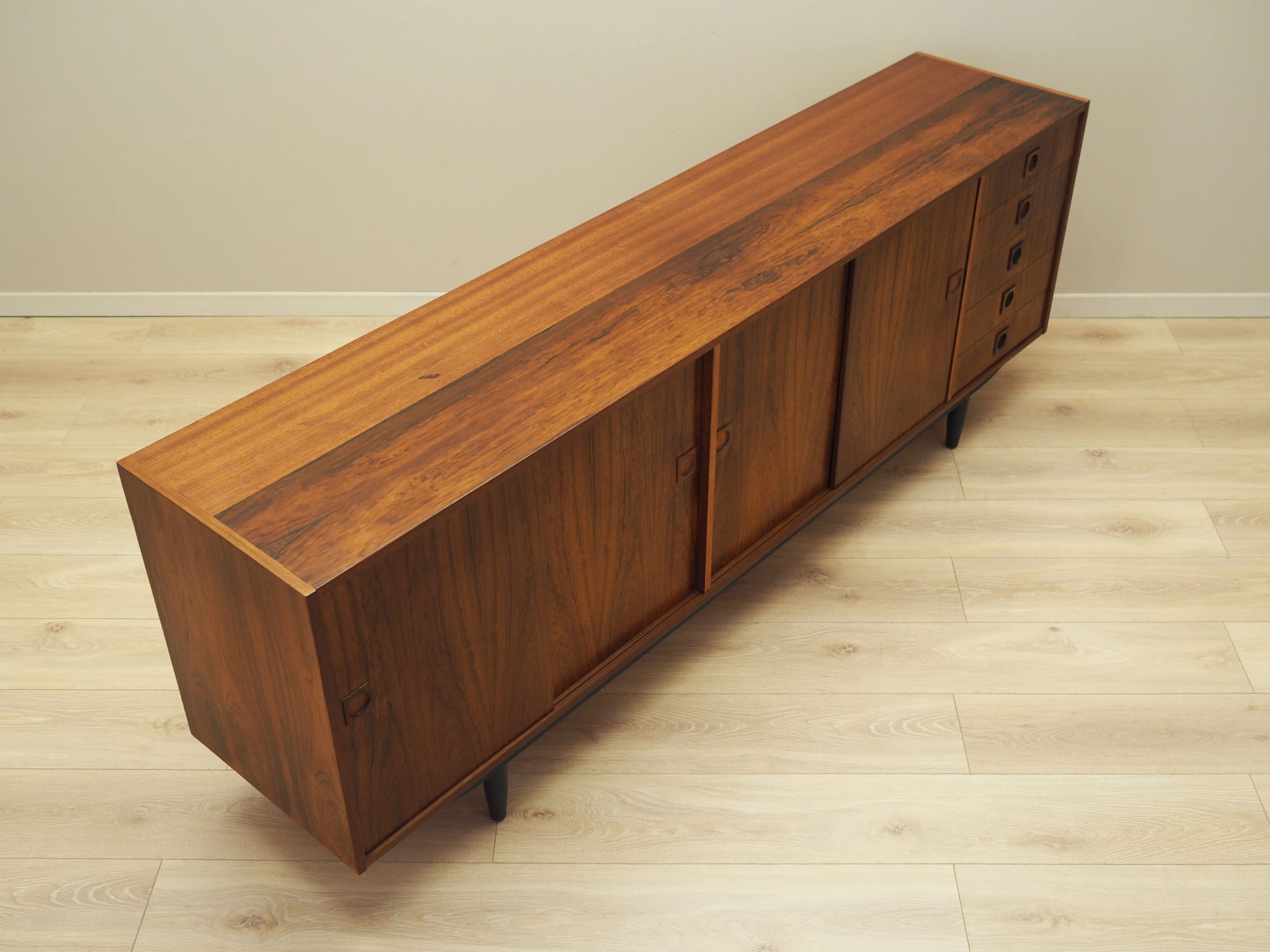 Vintage Sideboard Palisanderholz Braun 1960er Jahre