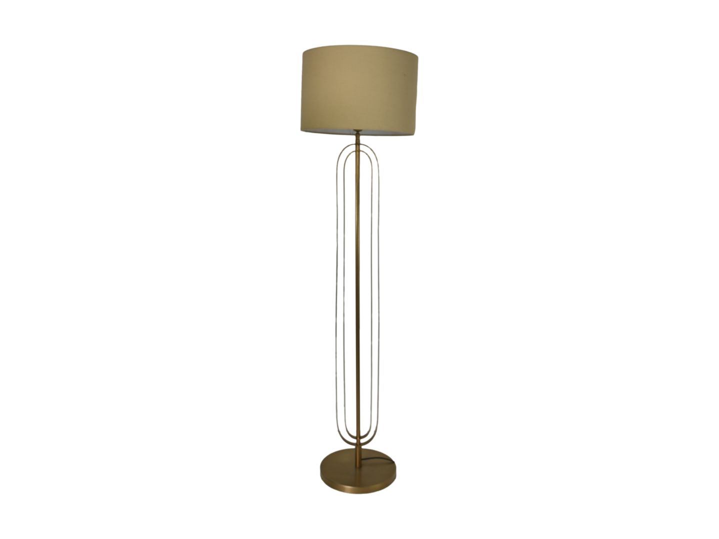Runder Lampenschirm Beige