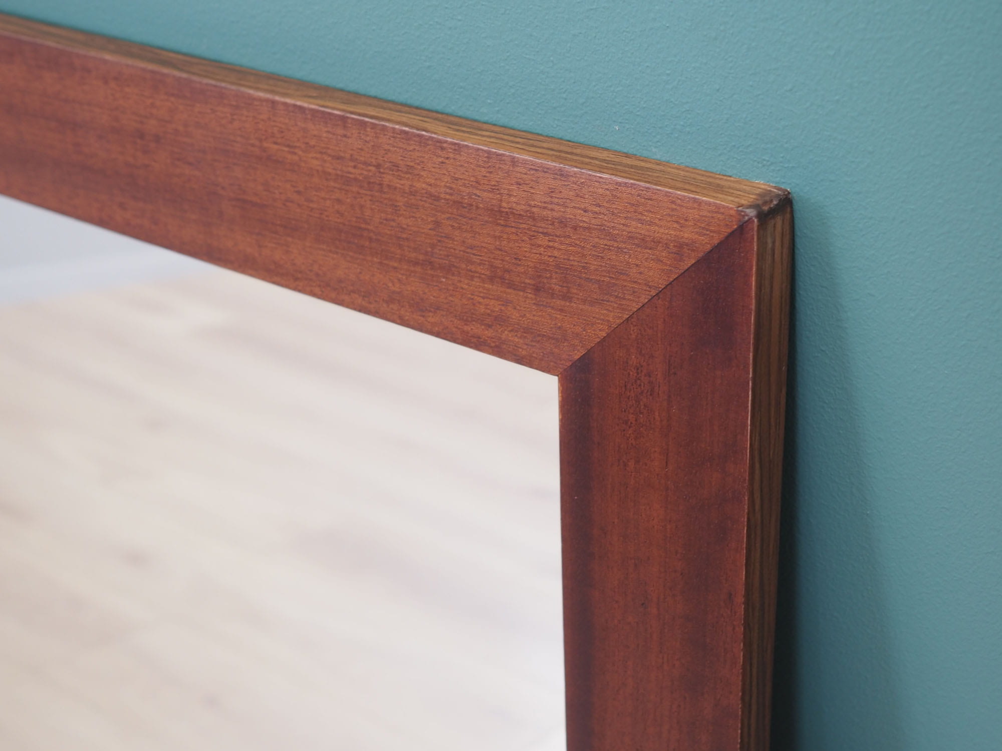 Mahogany Spiegel 1970 Jahre