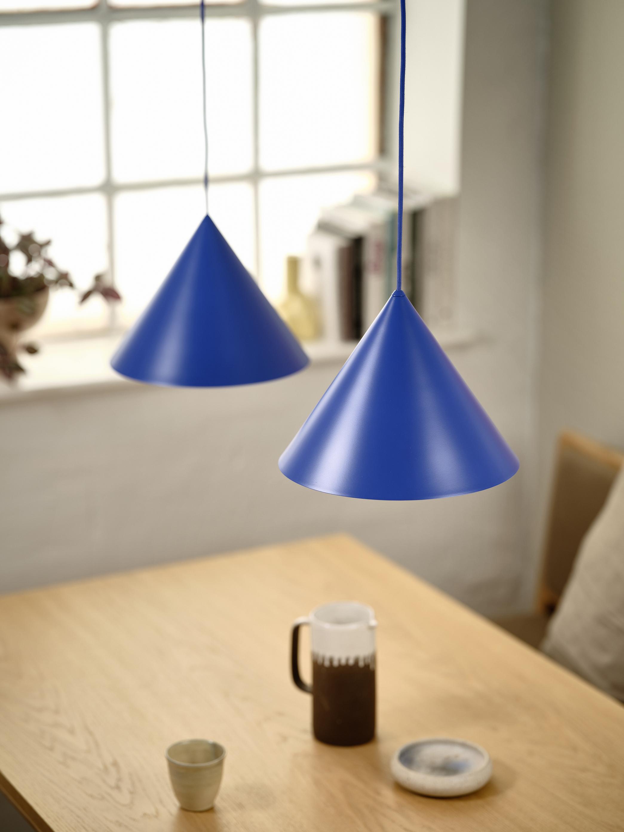 Benjamin Pendelleuchte Blau Ø30cm