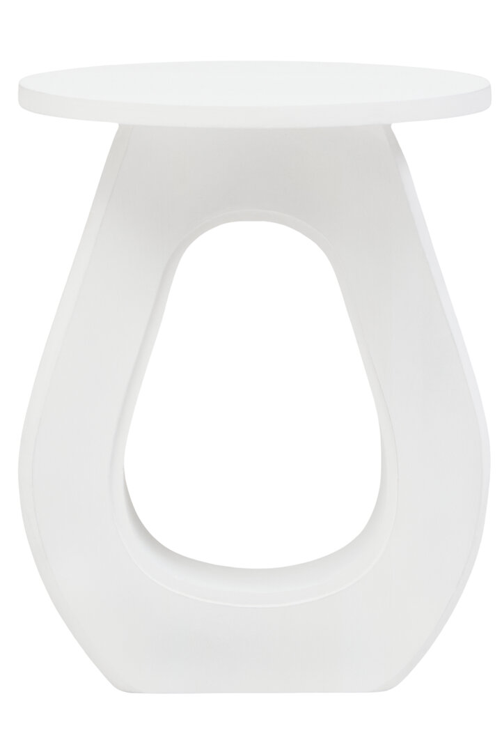 Walsa tavolino in legno di mango bianco