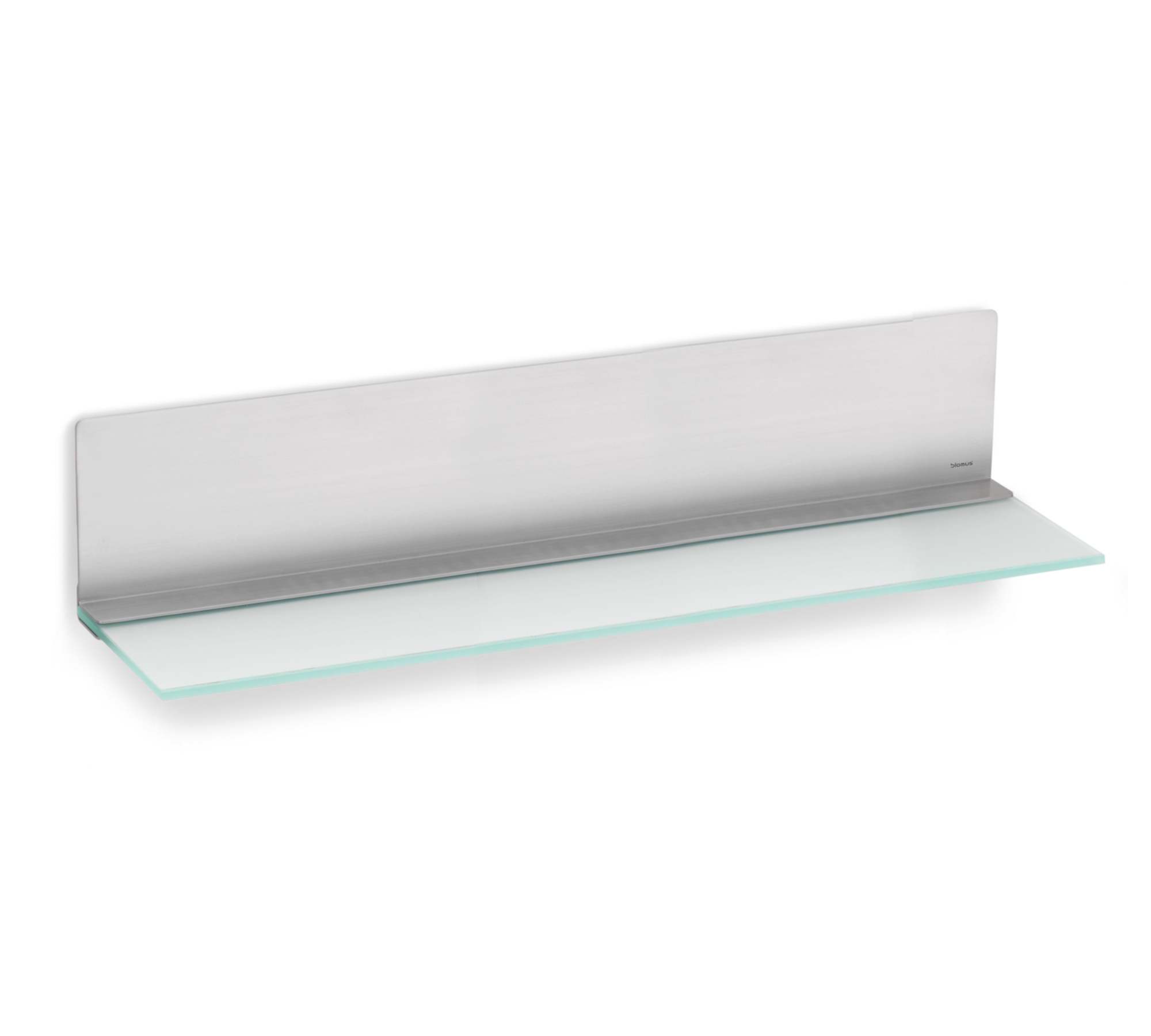 Nexio Glasablage Edelstahl Glas