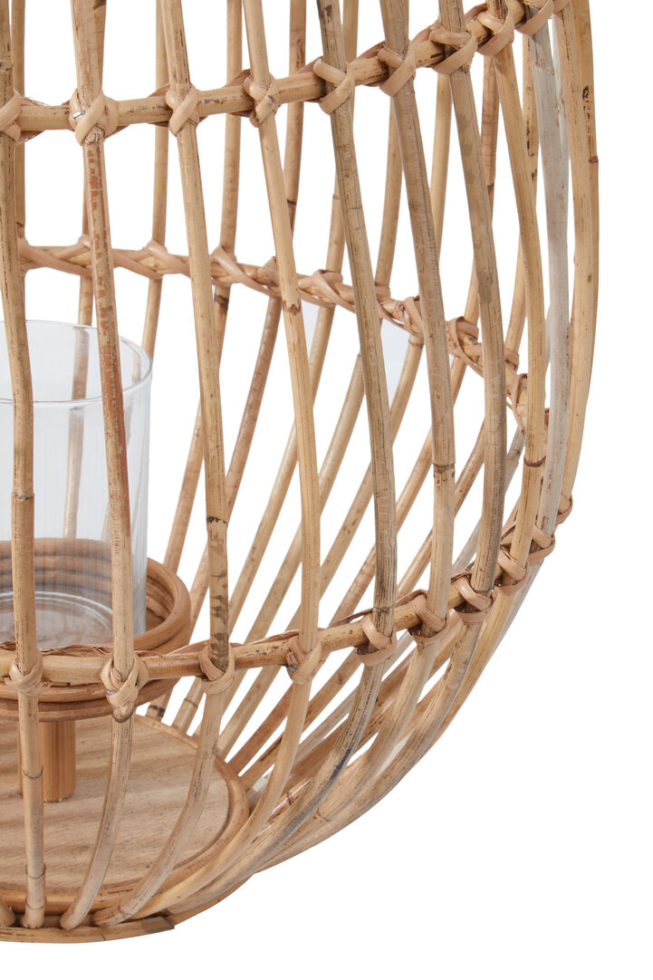 Mataram Laterne Rattan Natur
