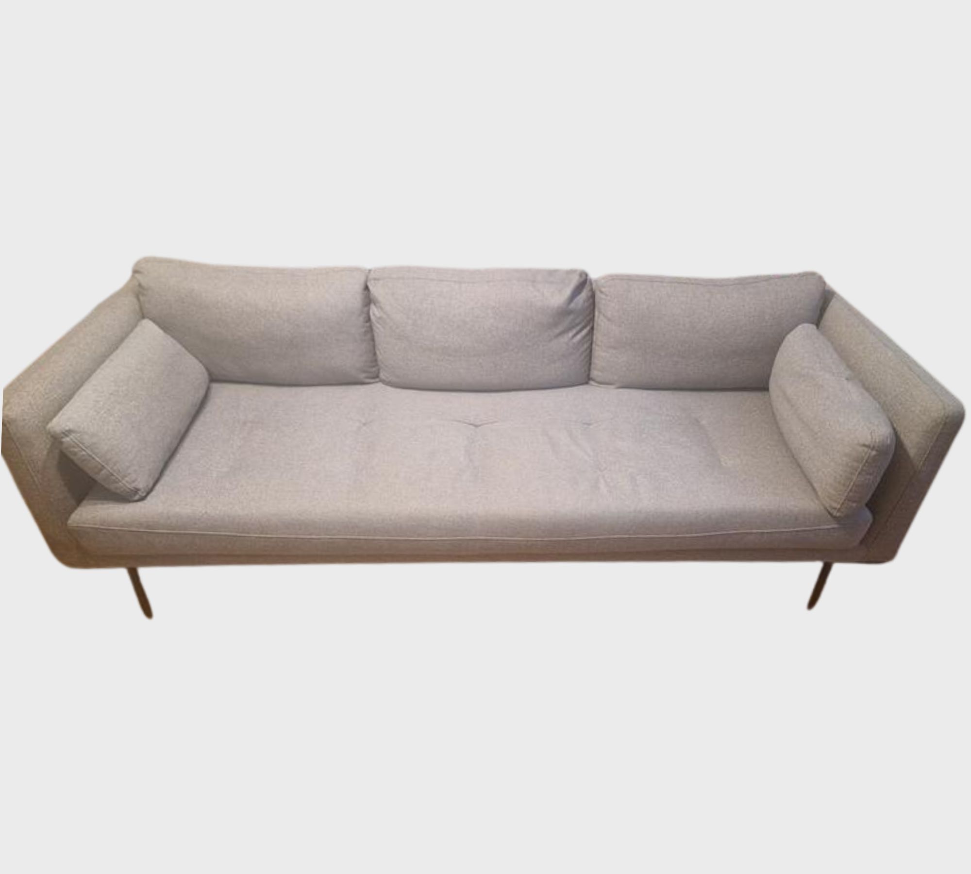 Harvey Sofa 3-Sitzer Grau