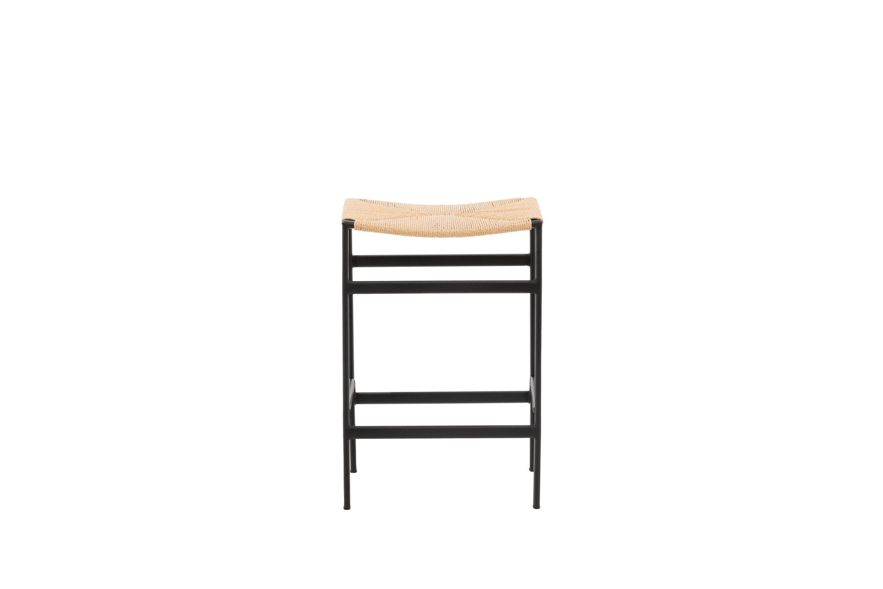 2x Polly Bar Stuhl-Set Naturkautschukholz Schwarz