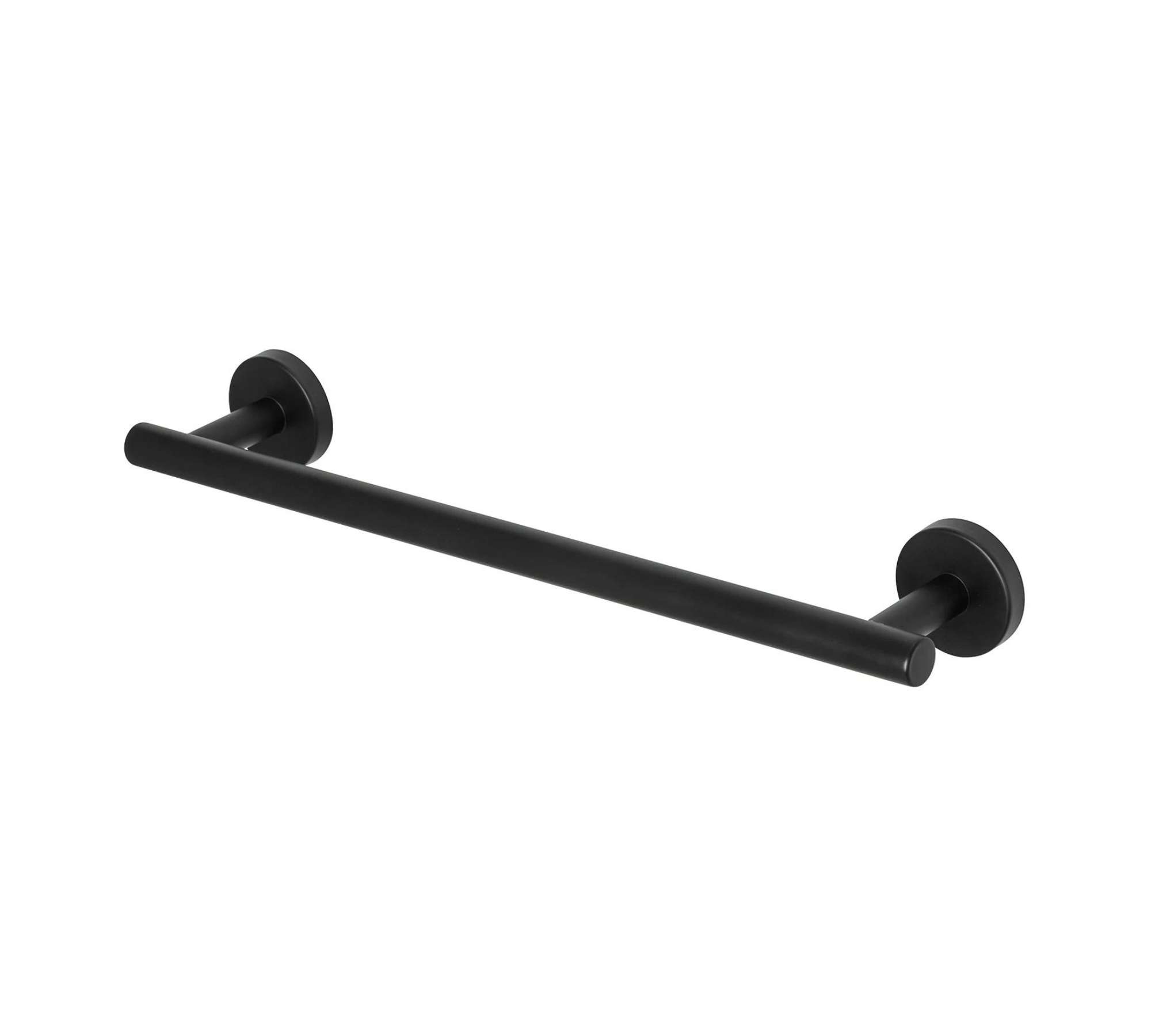 Badetuchstange Metall Schwarz