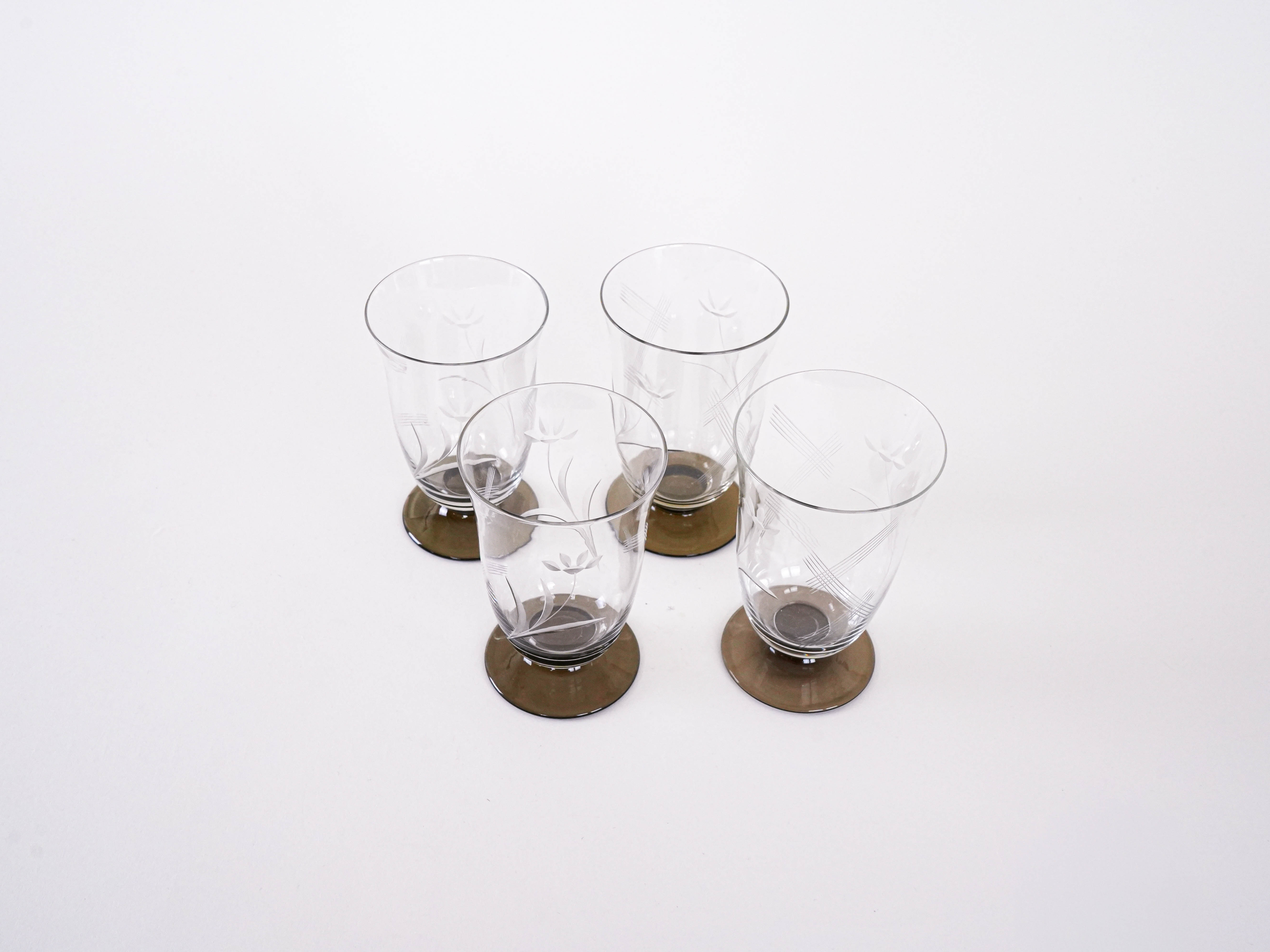 Glasses 4x Transparent