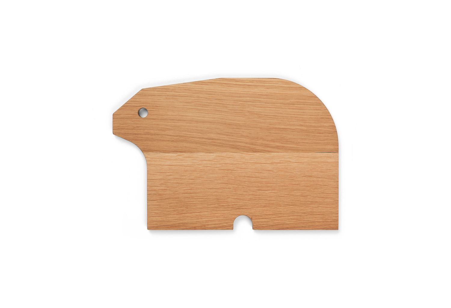 Holzbrett Bär Braun