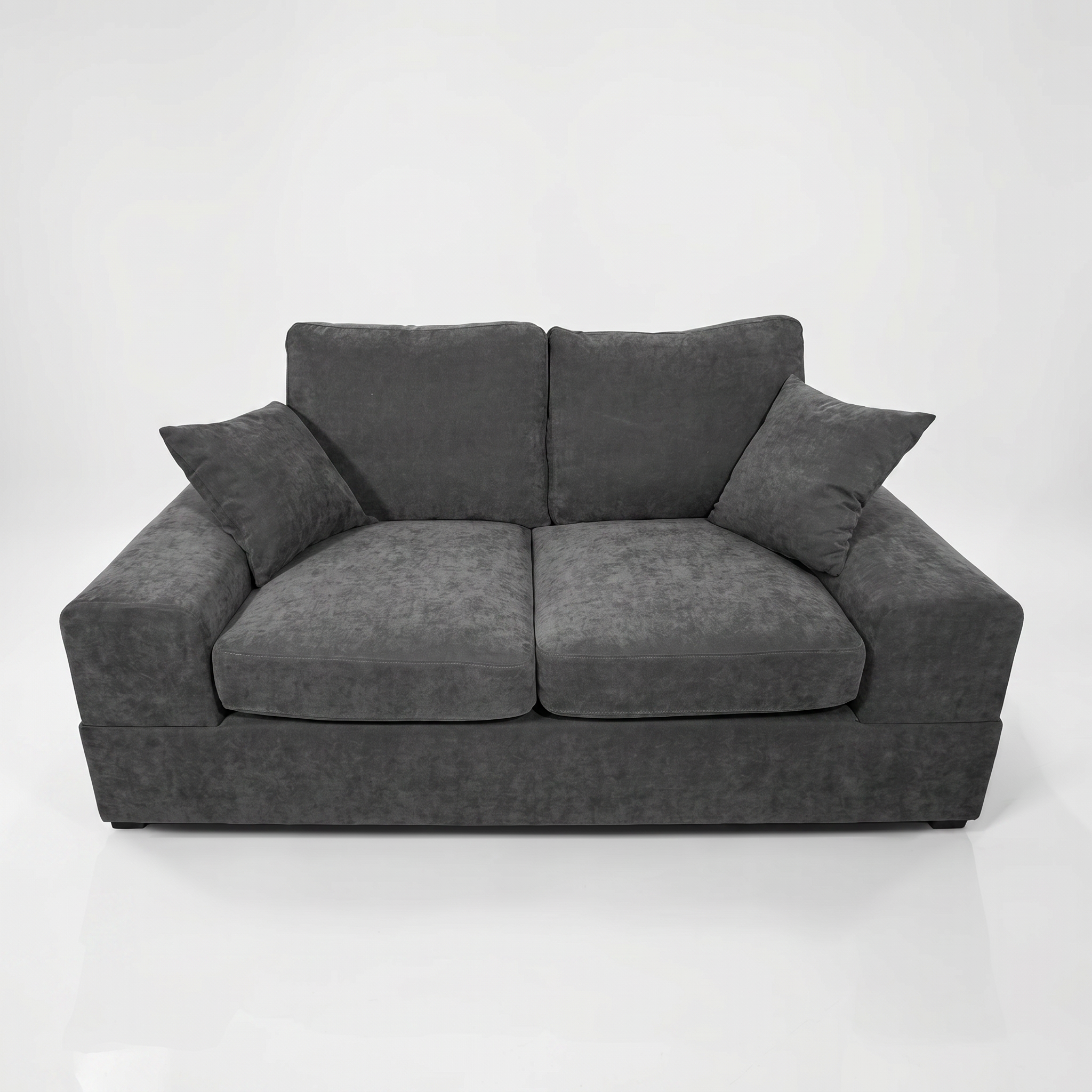 Flayr Sofa 2-Sitzer Textil Grau