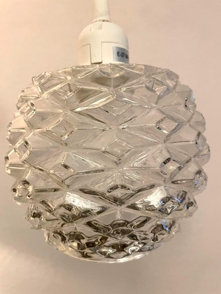 Hängelampe Glas Transparent