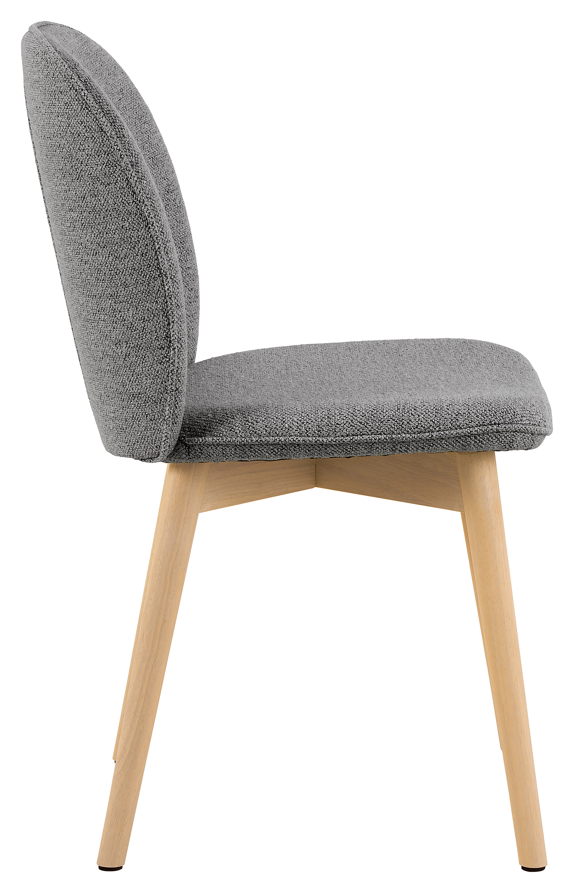 Geunie Esszimmerstuhl 2er-Set Grau