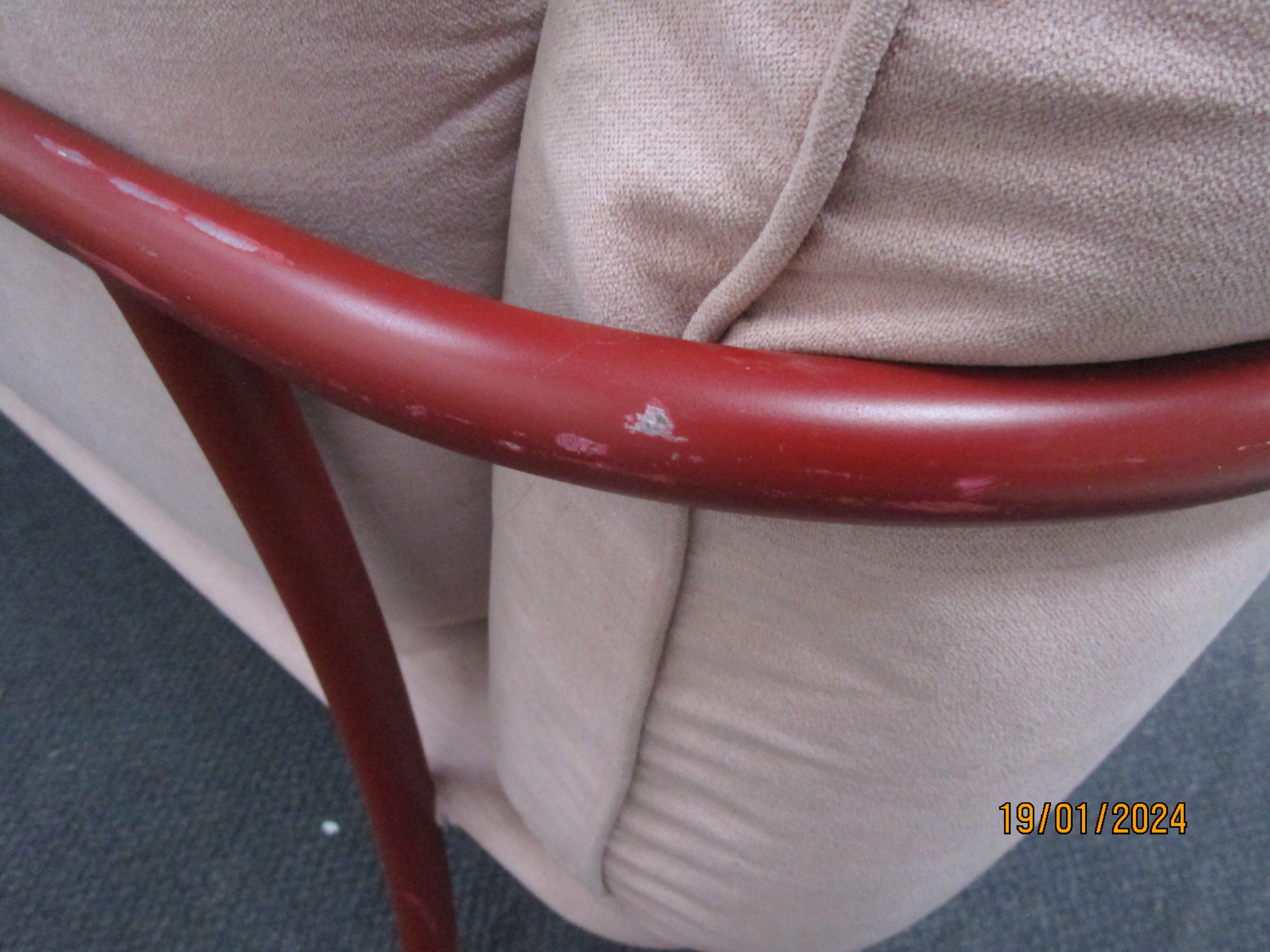 Holder Sofa 3-Sitzer Forest Rosa