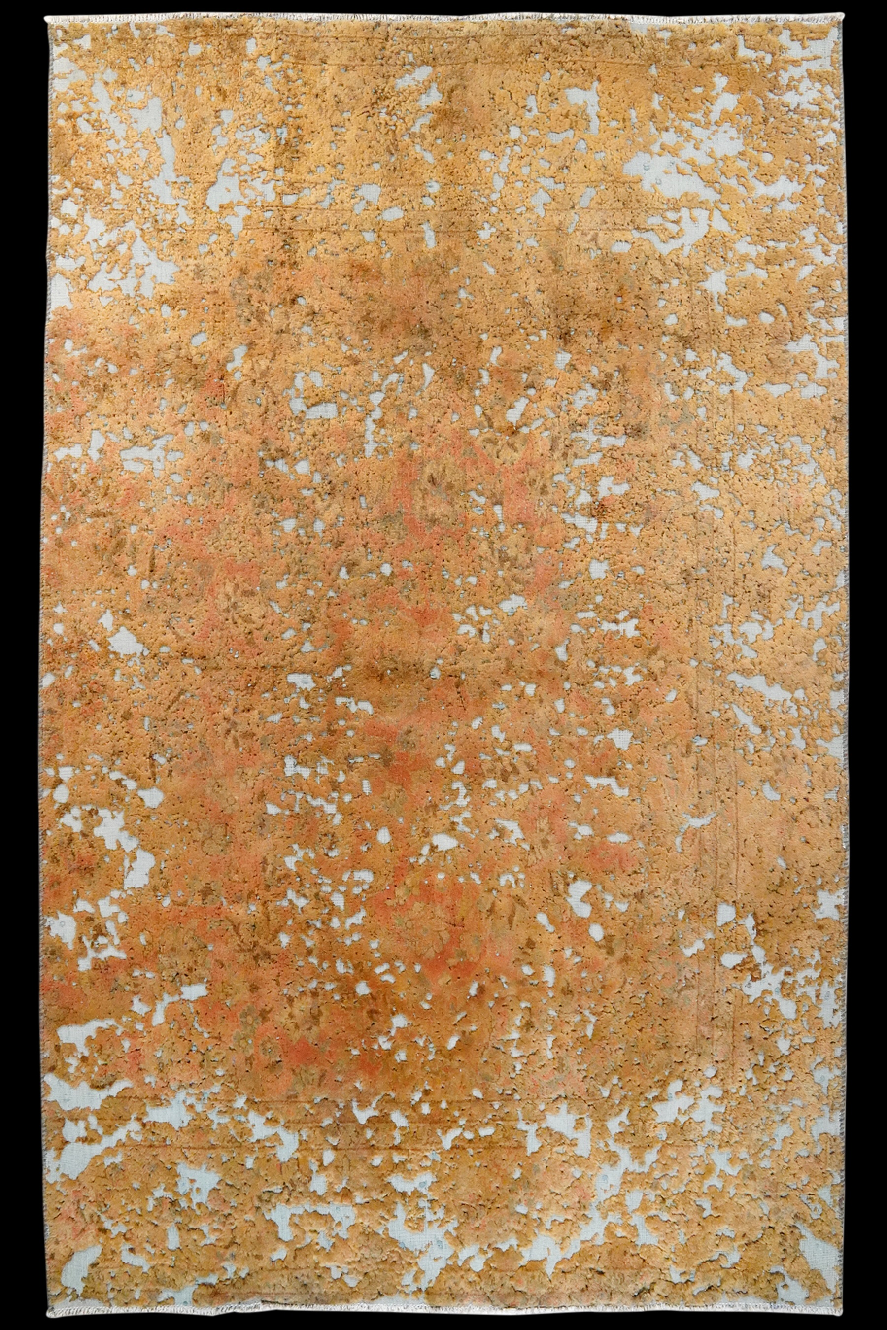 Vintage carpet wool multicolored