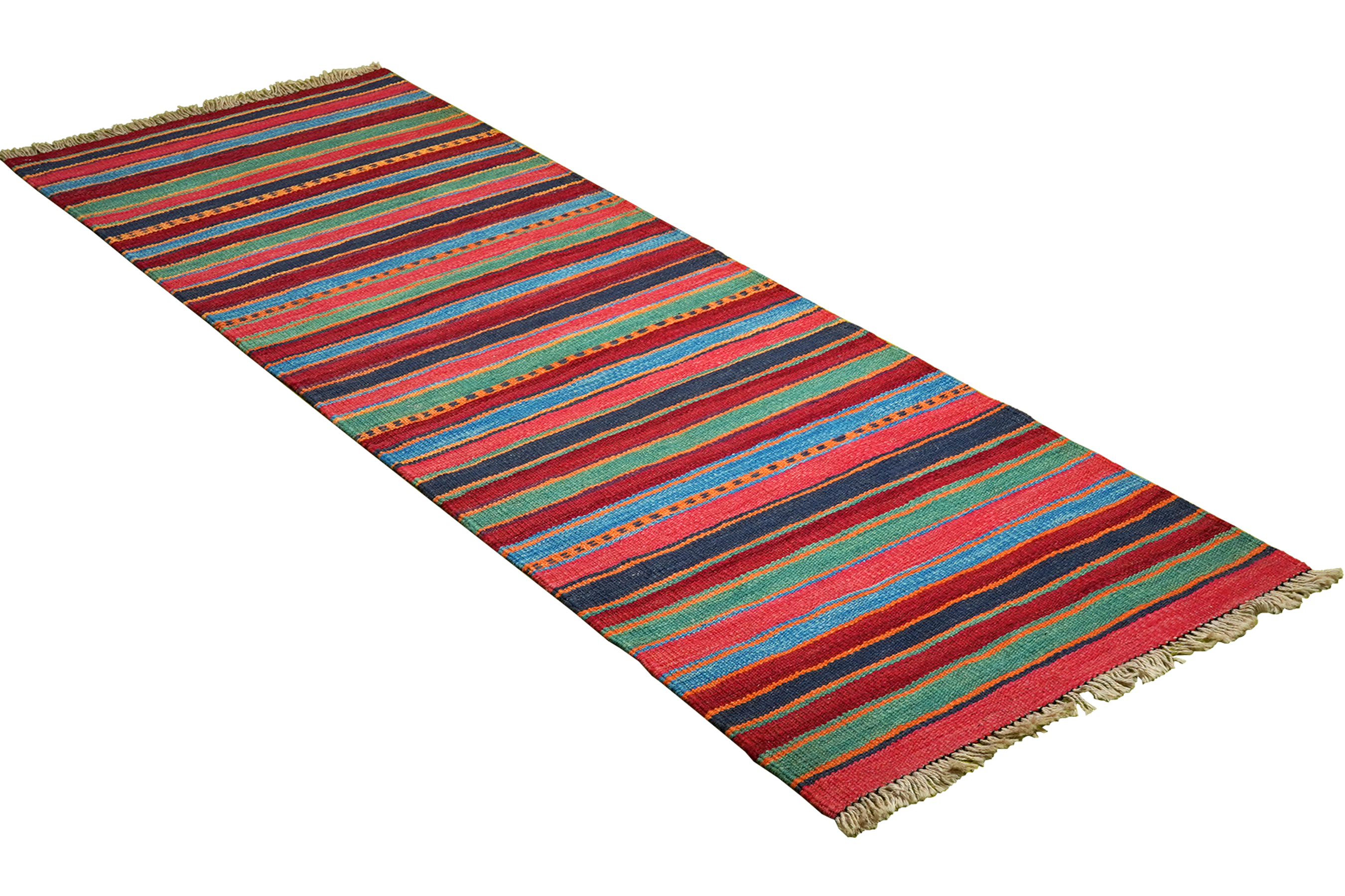 Kilim Gashgai Teppich Mehrfarbig