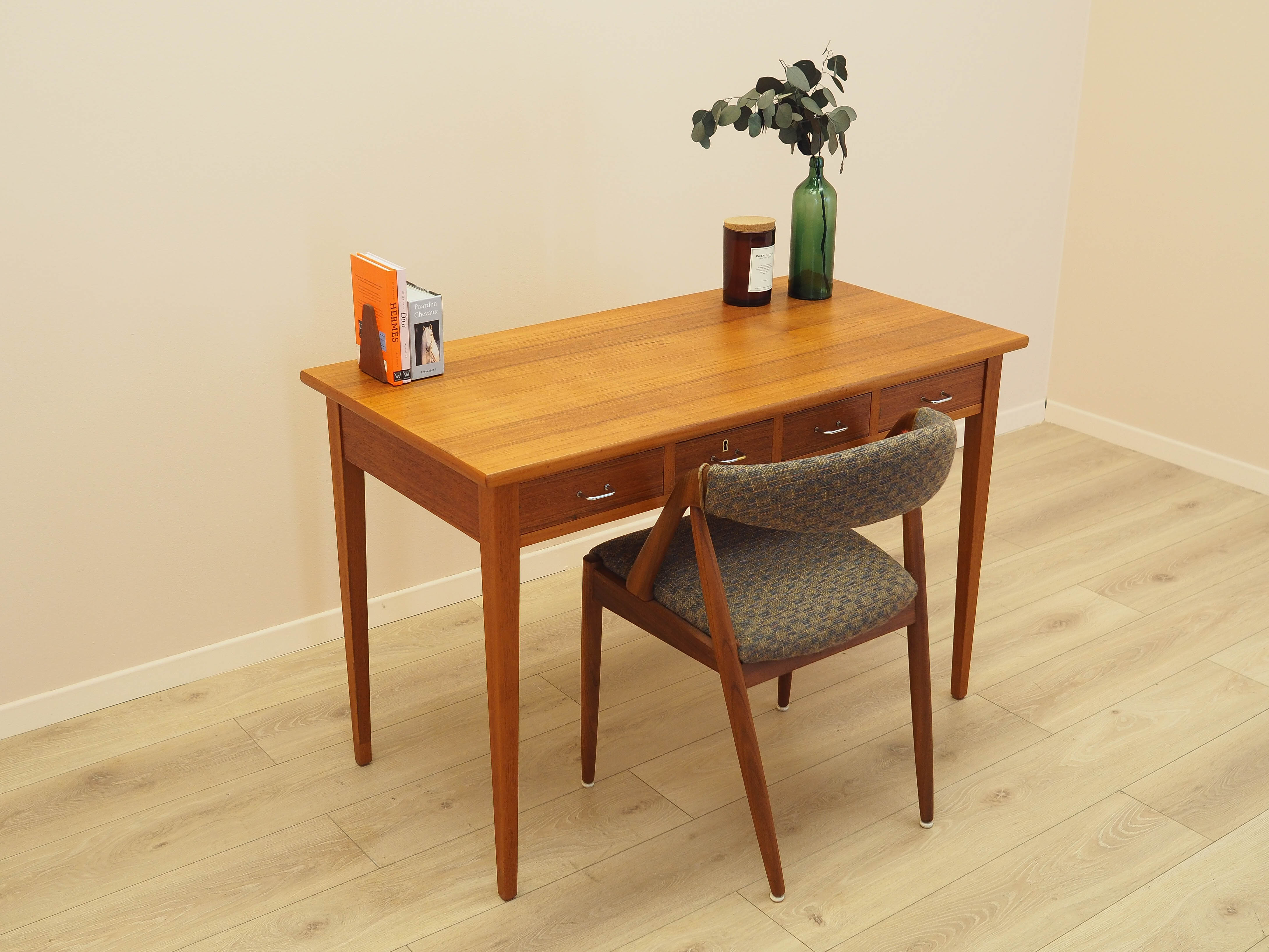 Teak Schreibtisch 1970er Jahre