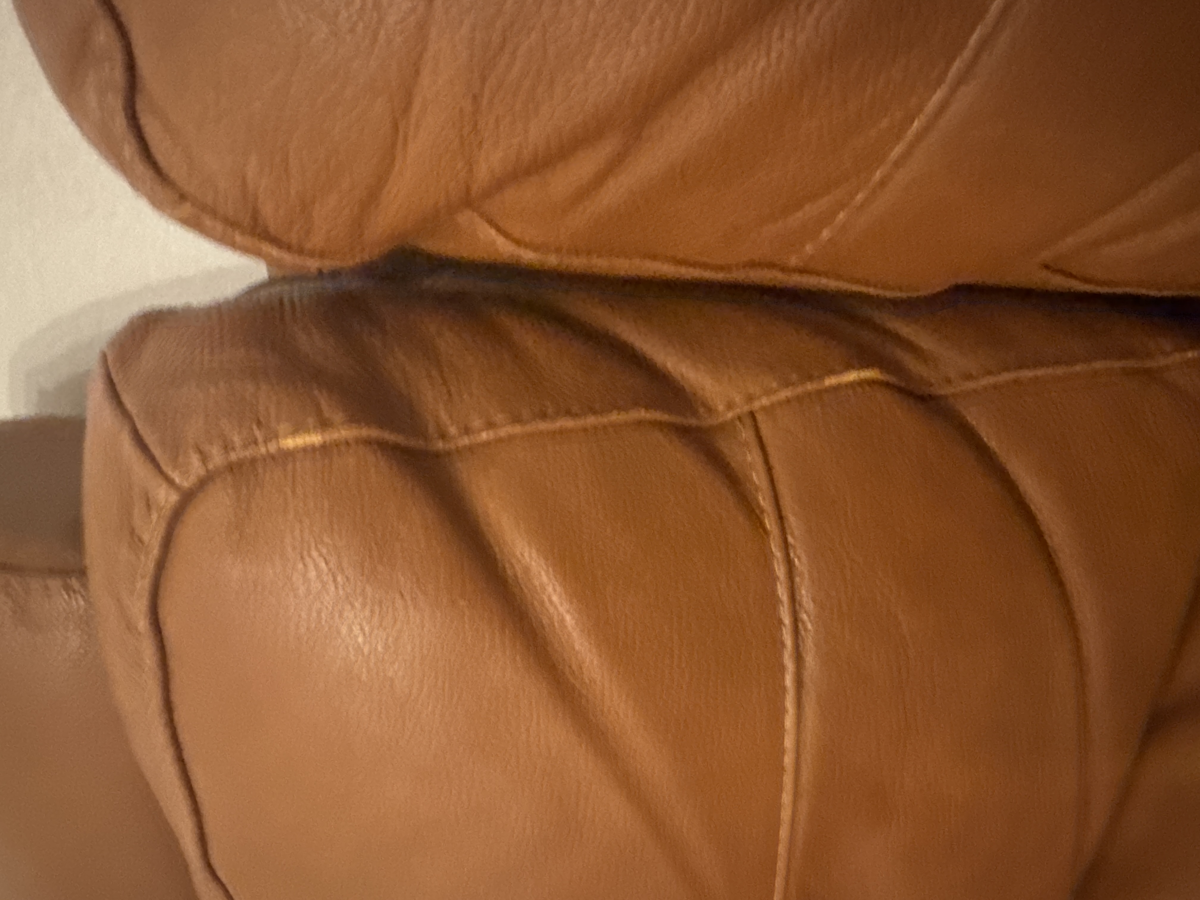 Sofa Récamiere Links Leder Braun