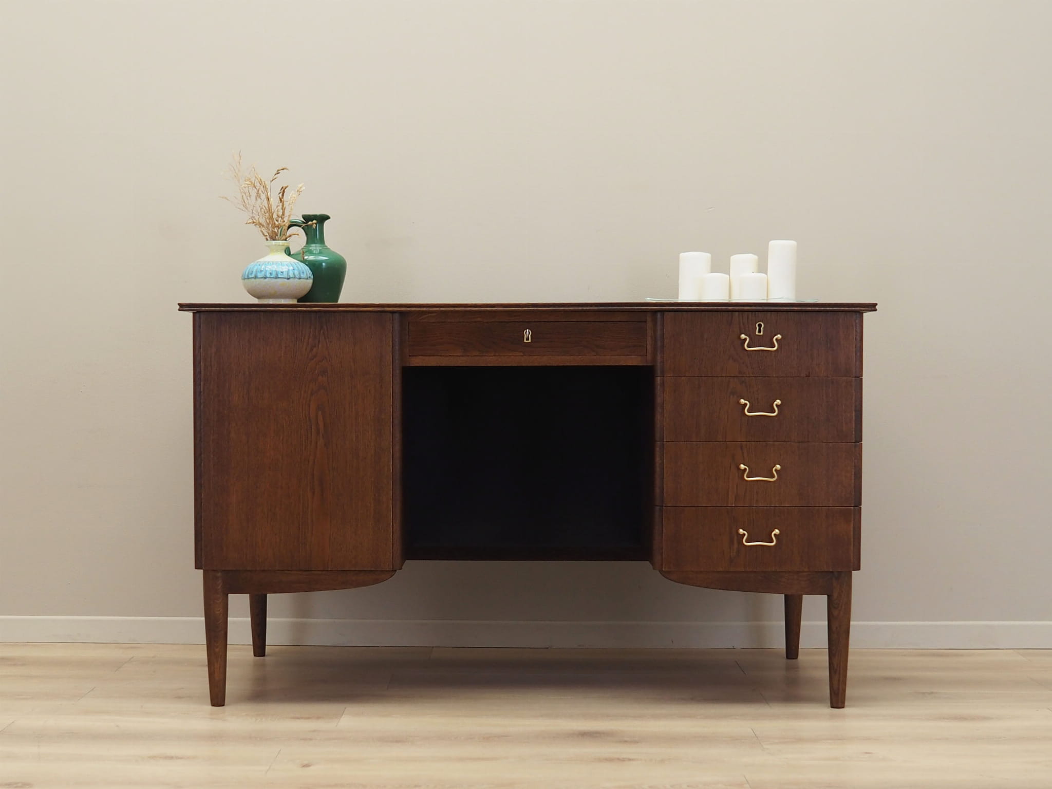 Desk Wood Brown 1970s