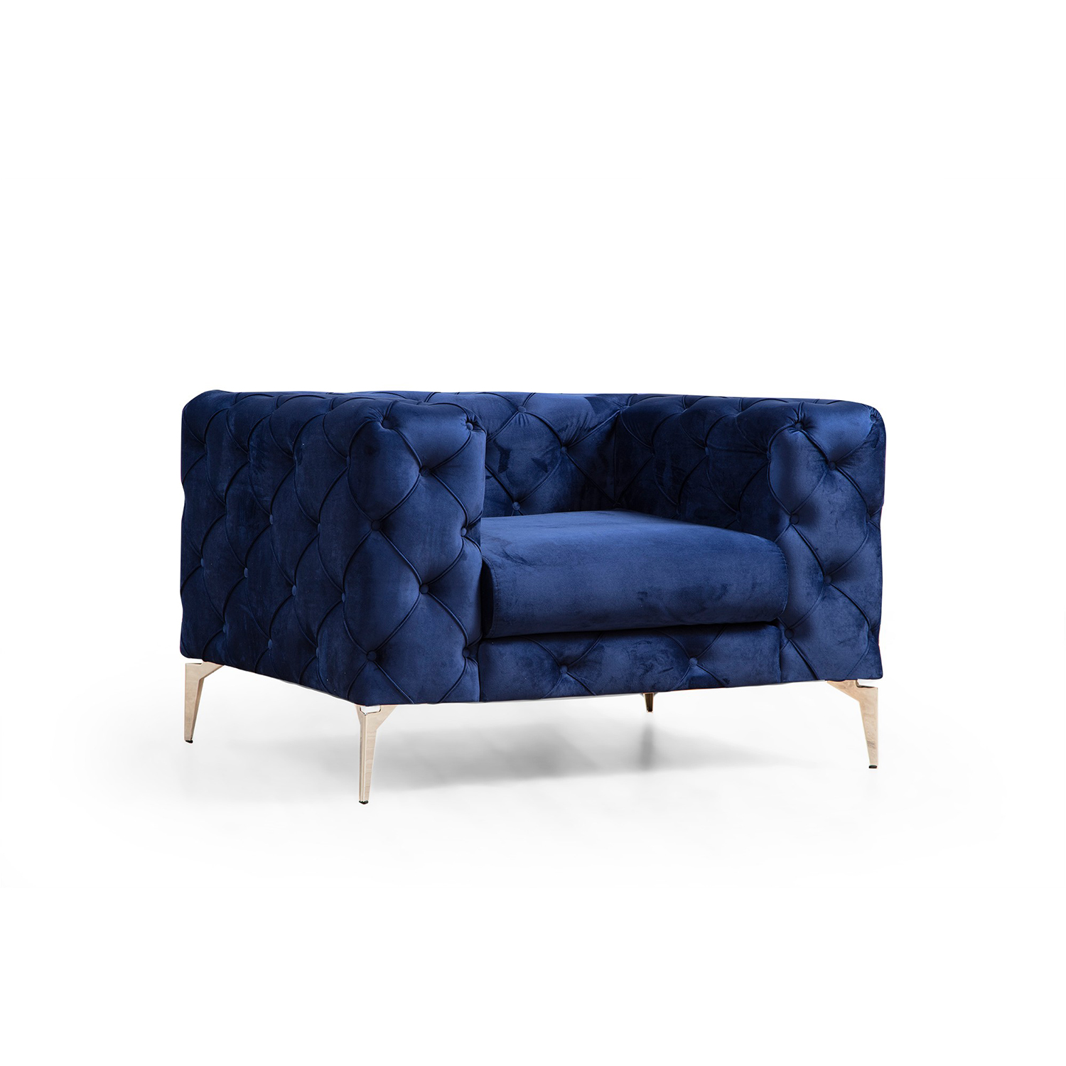 Como armchair Navy blue