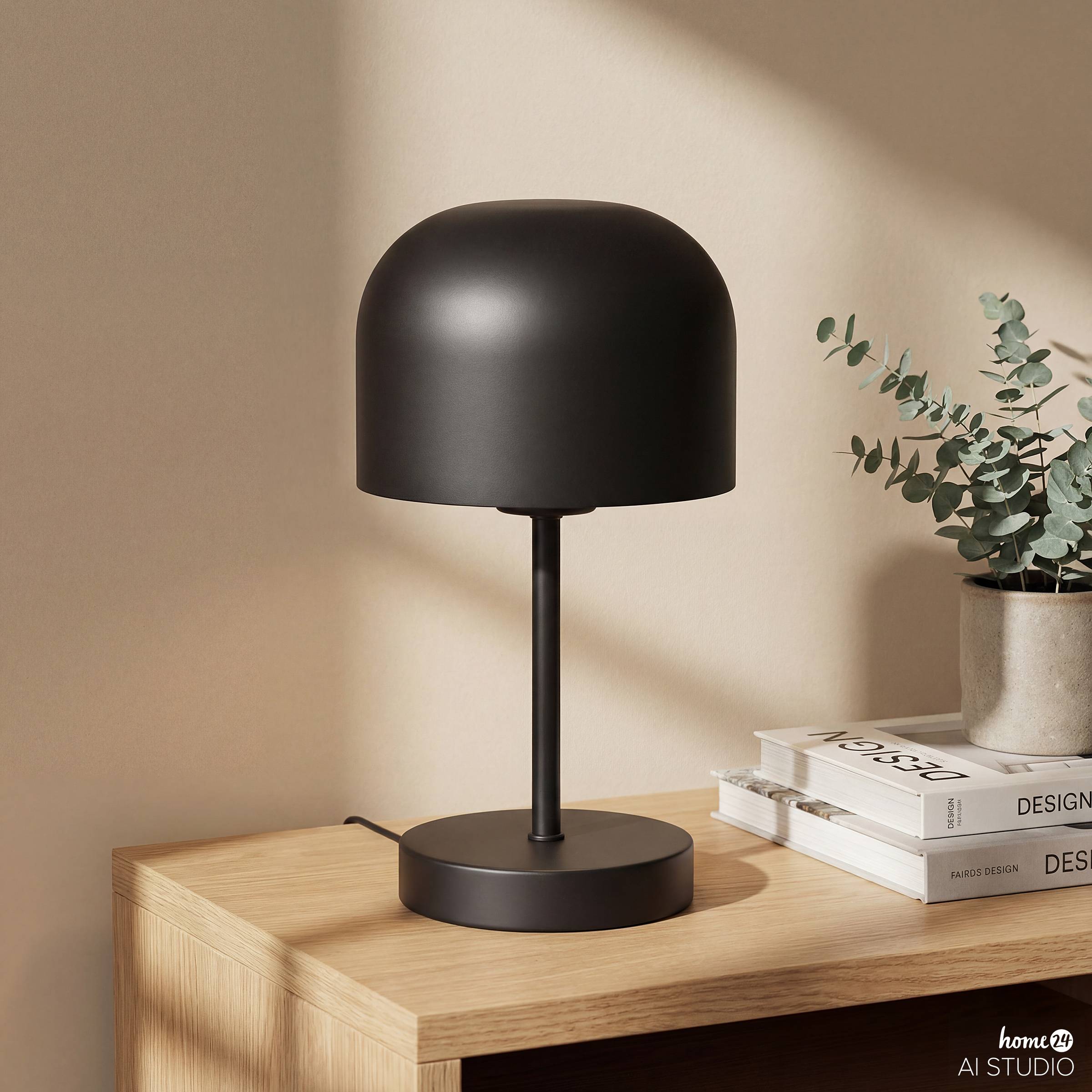 Brev Rechargeable Table Lamp Dimmable Black