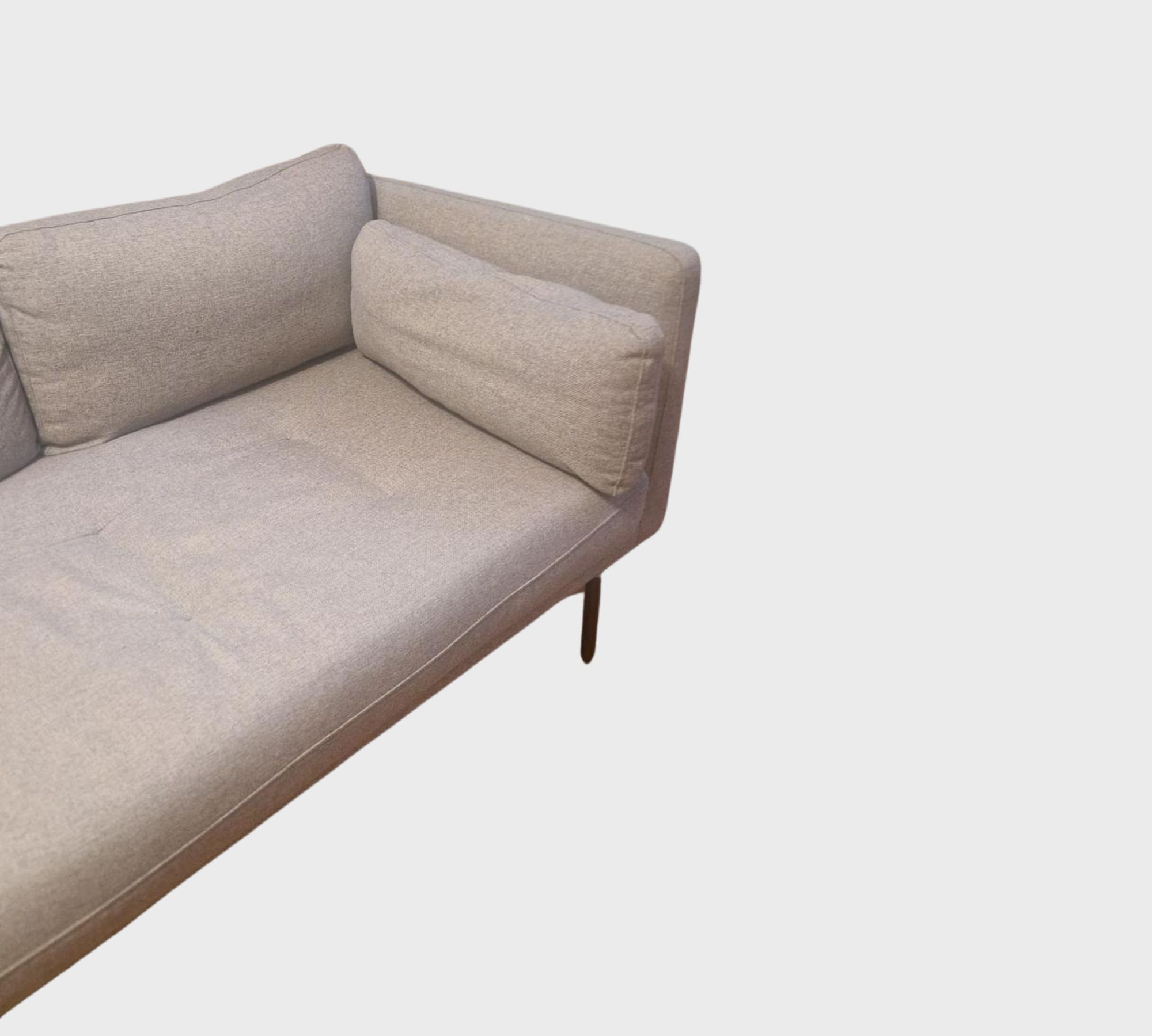 Harvey Sofa 3-Sitzer Grau