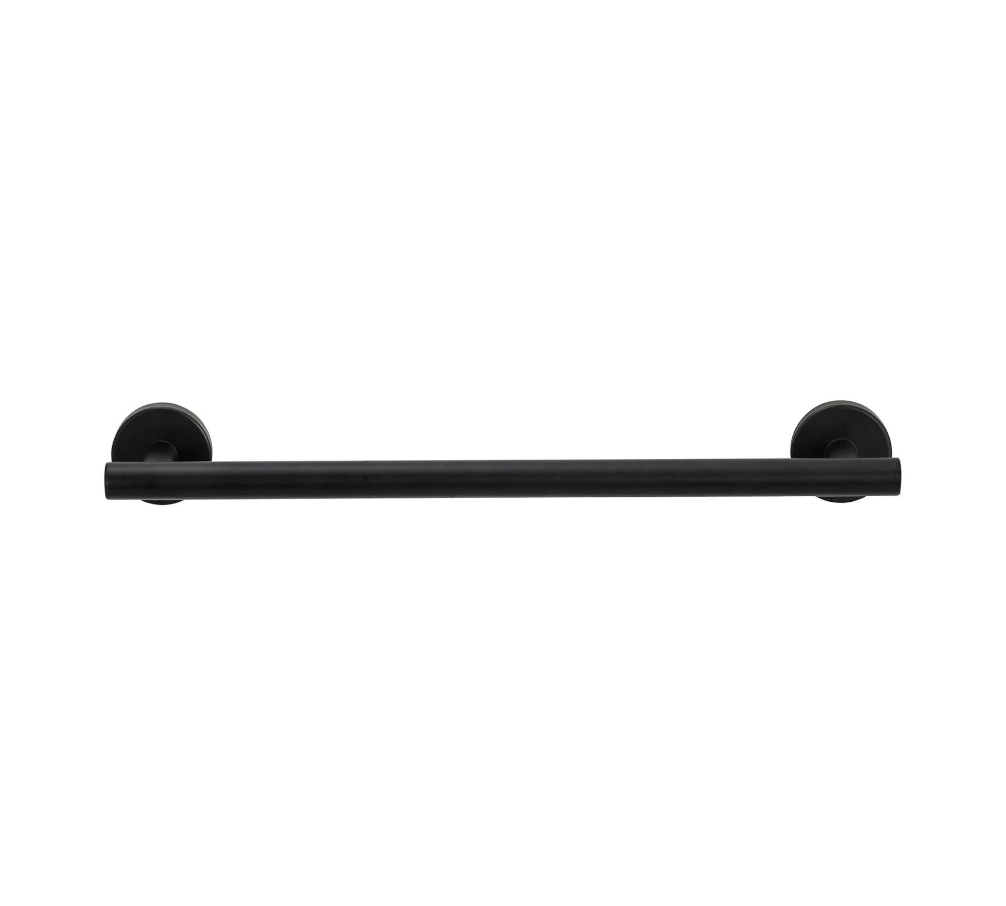 Badetuchstange Metall Schwarz