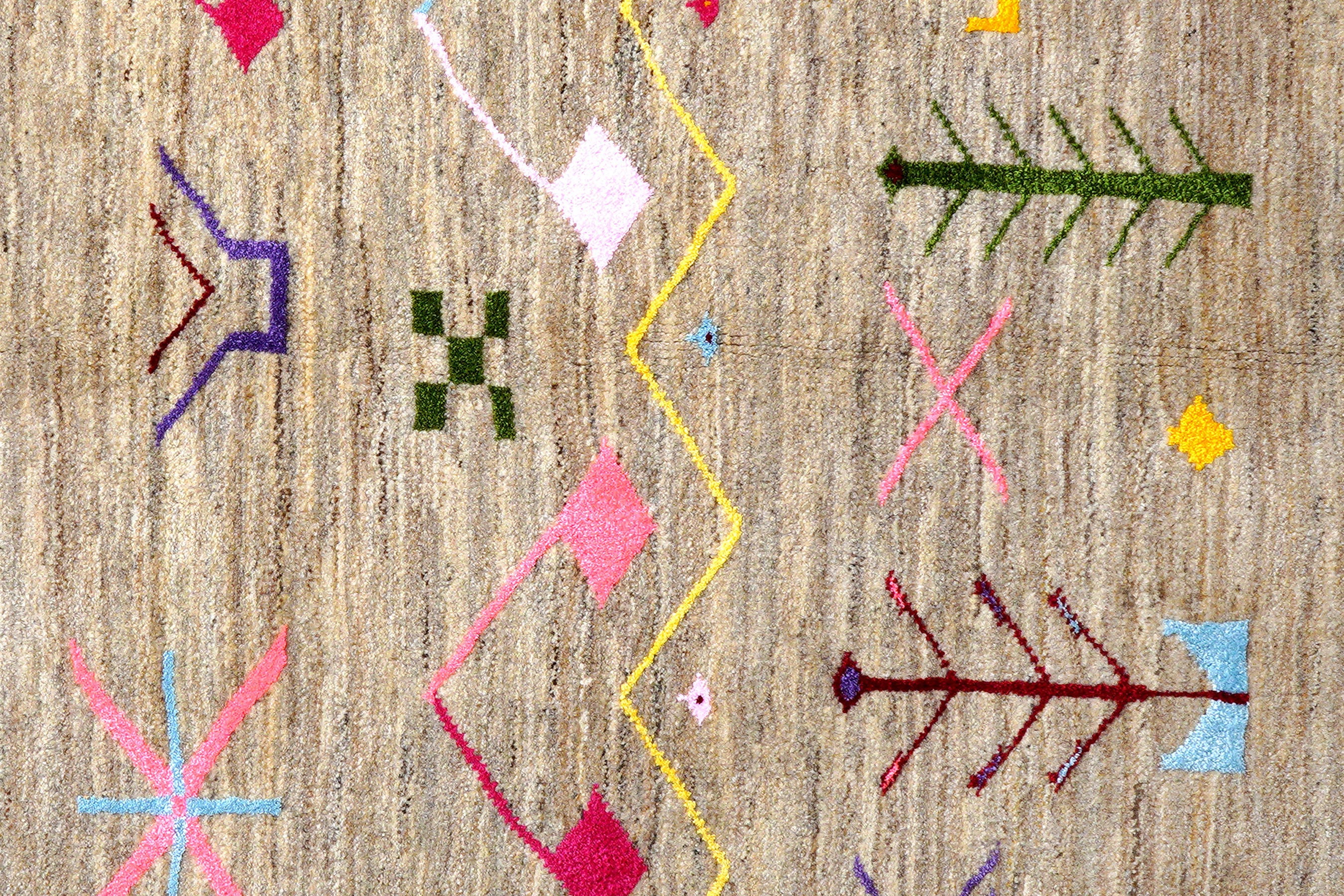 Gabbeh Basi Rug Multicolored
