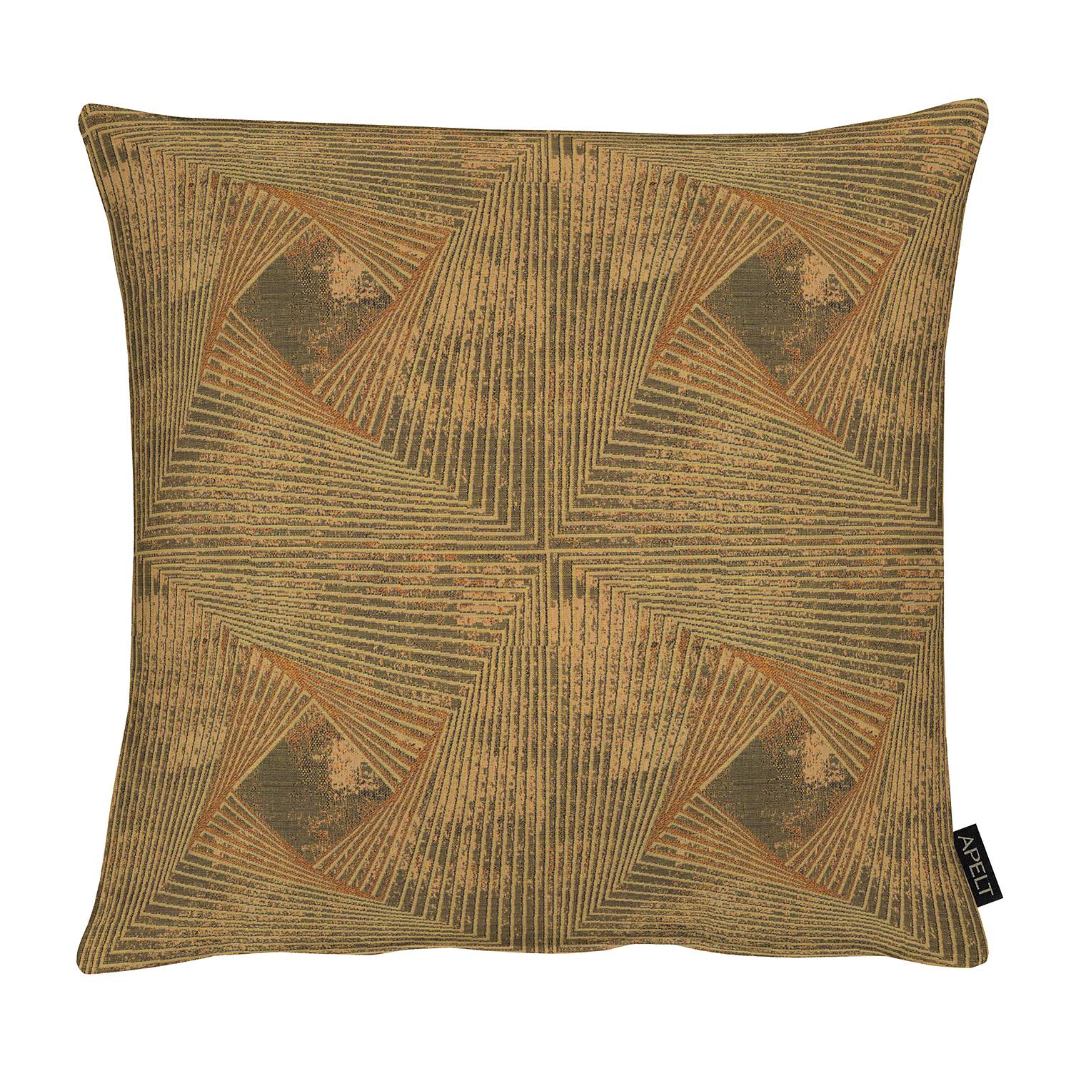 Dekokissen 1307 Mischgewebe Ocker