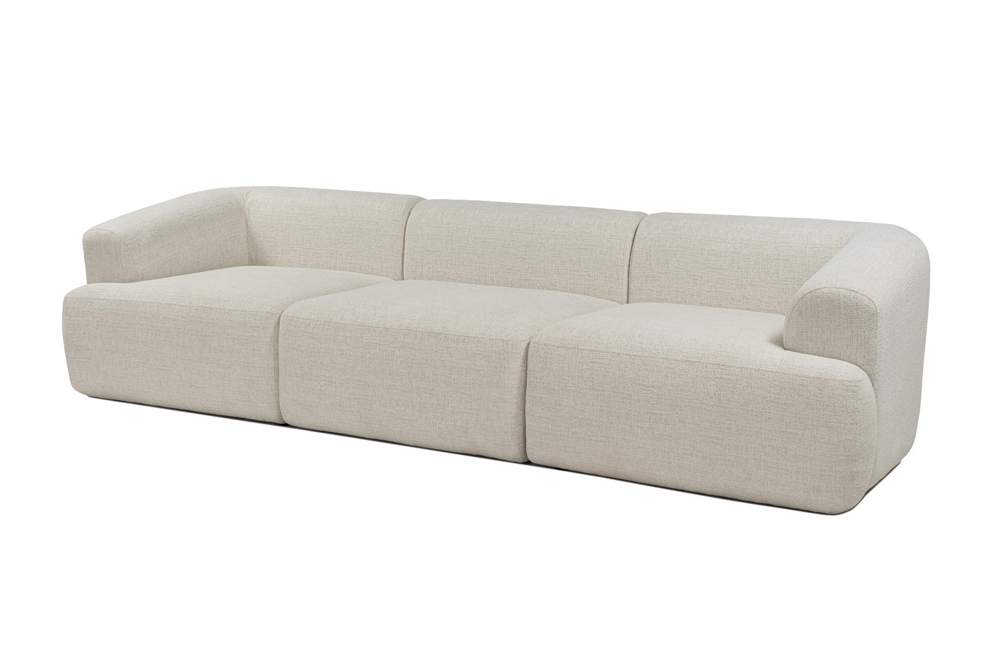 Sofia 3 Sofa Weiß