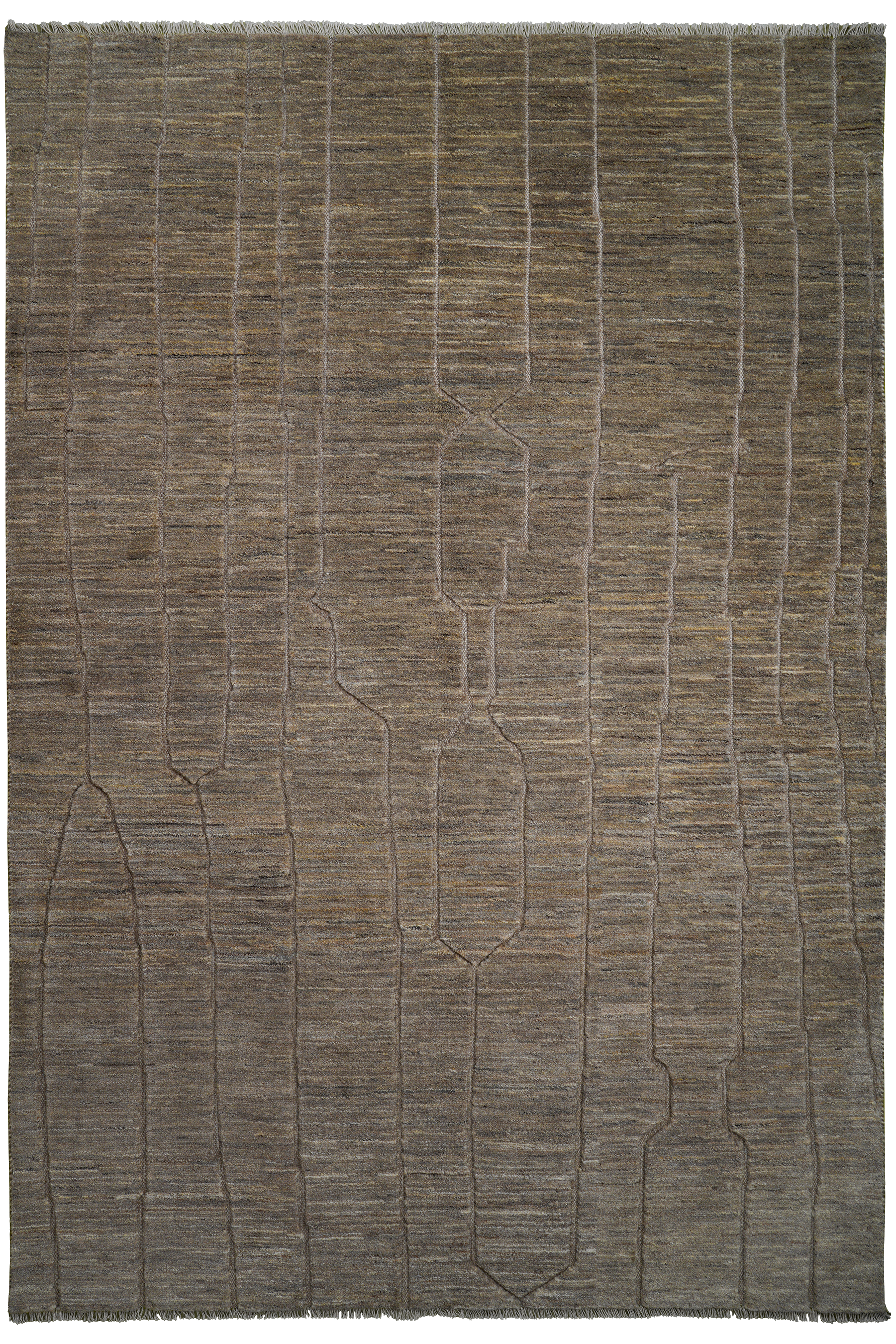 Gabbeh Basi Carpet Brown