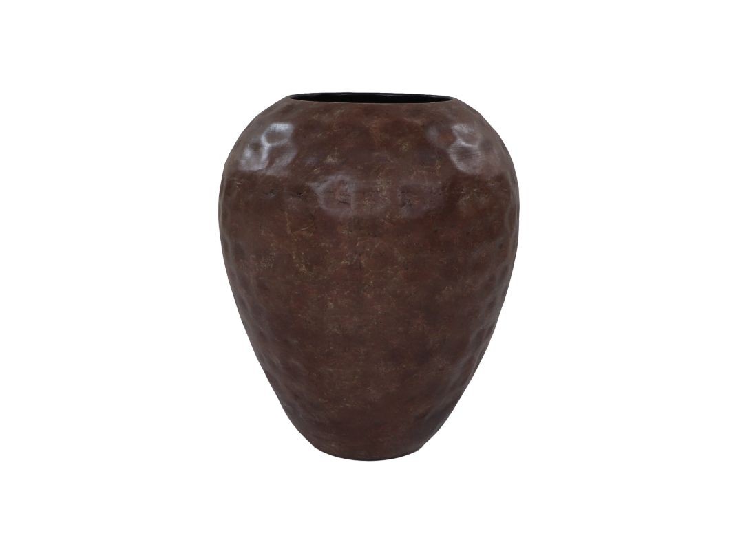 Vase Metall Braun