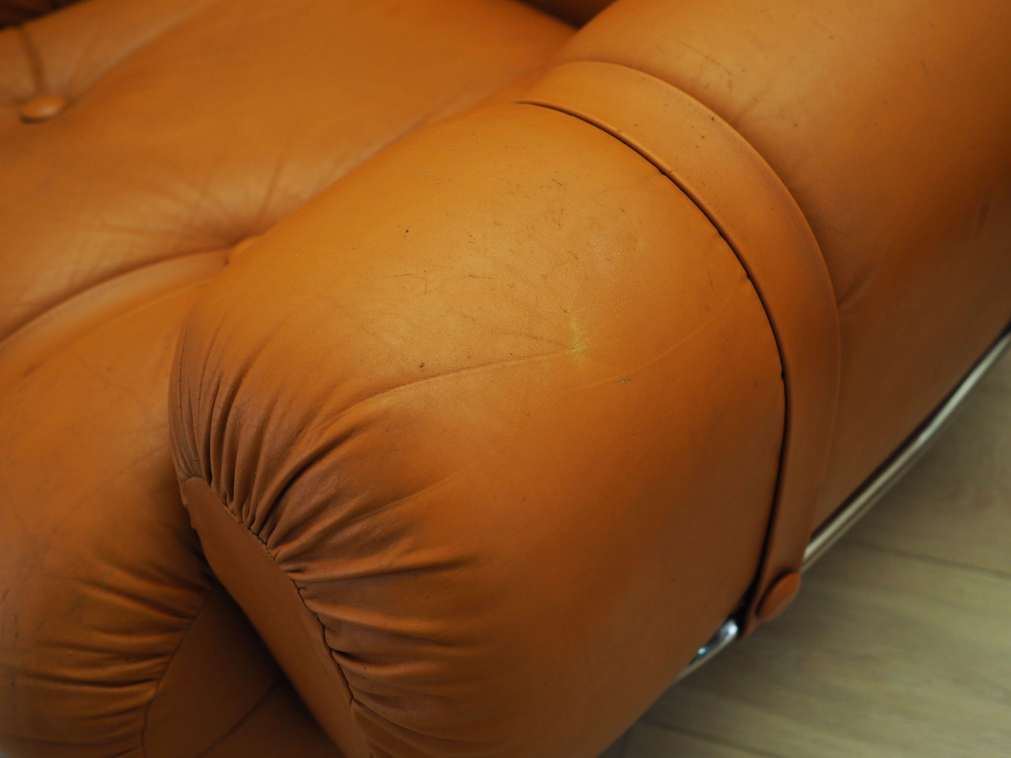 2x Space Age Armchair Orange 1960s