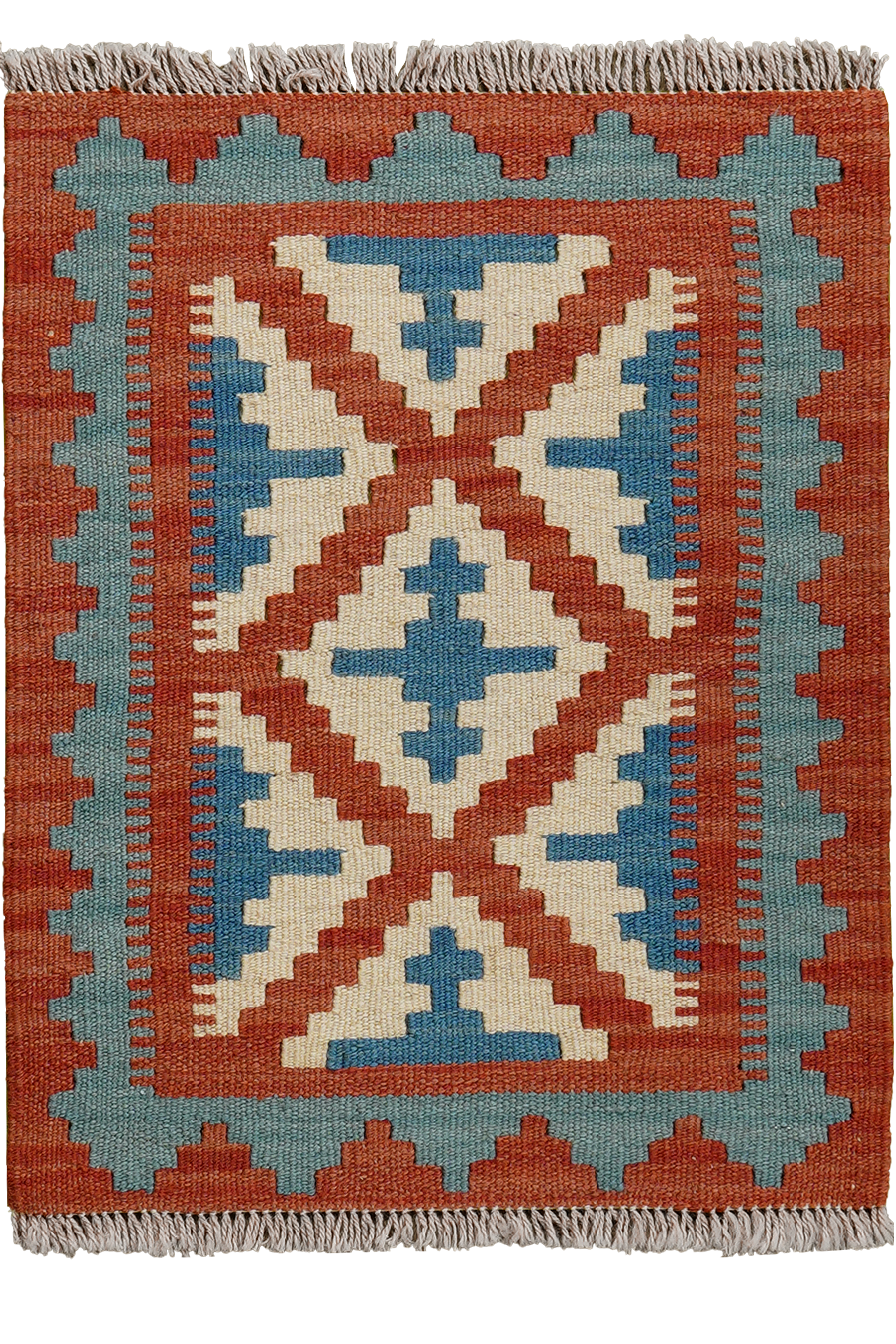 Kilim Gashgai Teppich Wolle Mehrfarbig