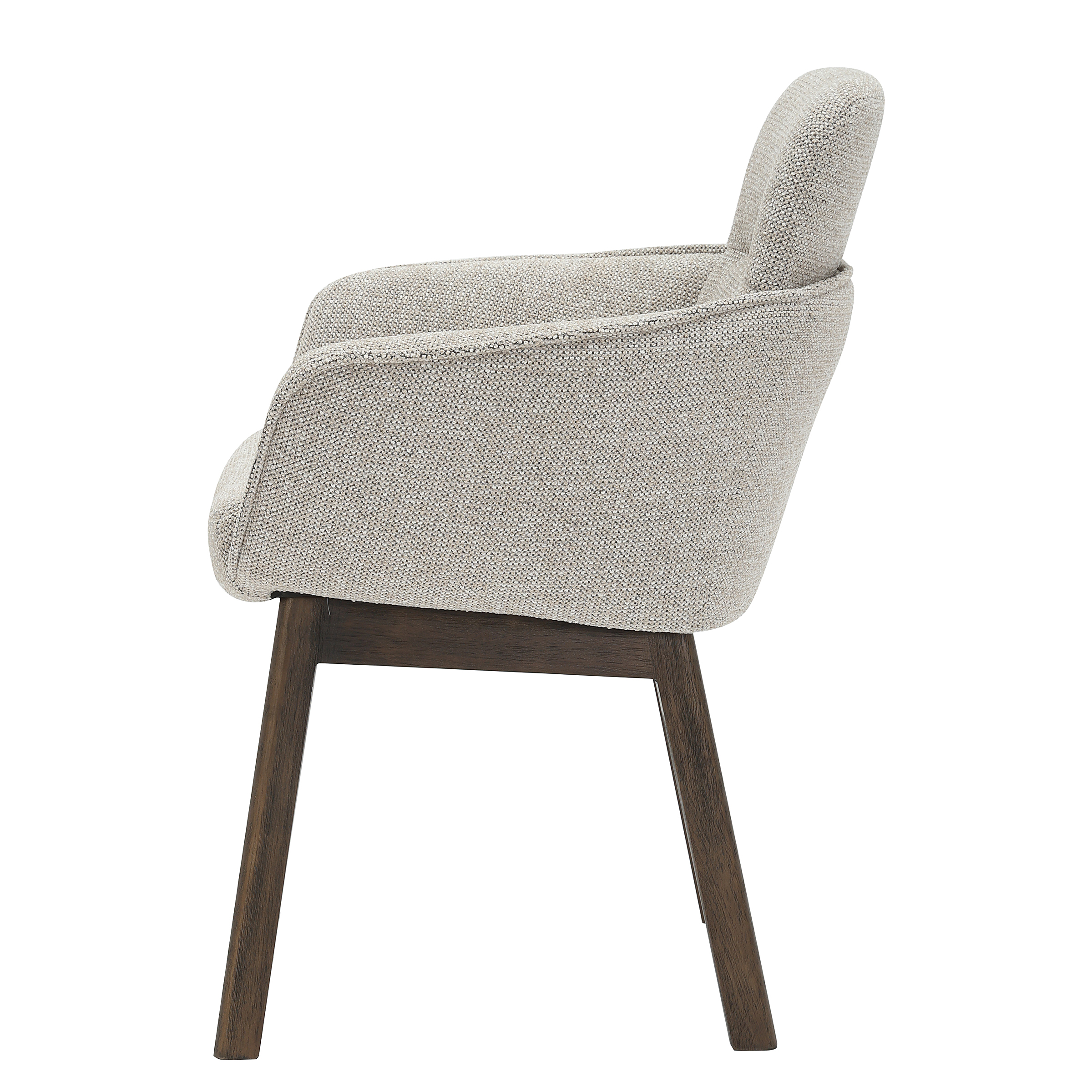 Chegas Armlehnenstuhl Lichtgrau