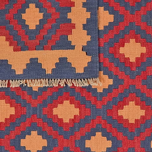 Kilim Gashgai Teppich Mehrfarbig