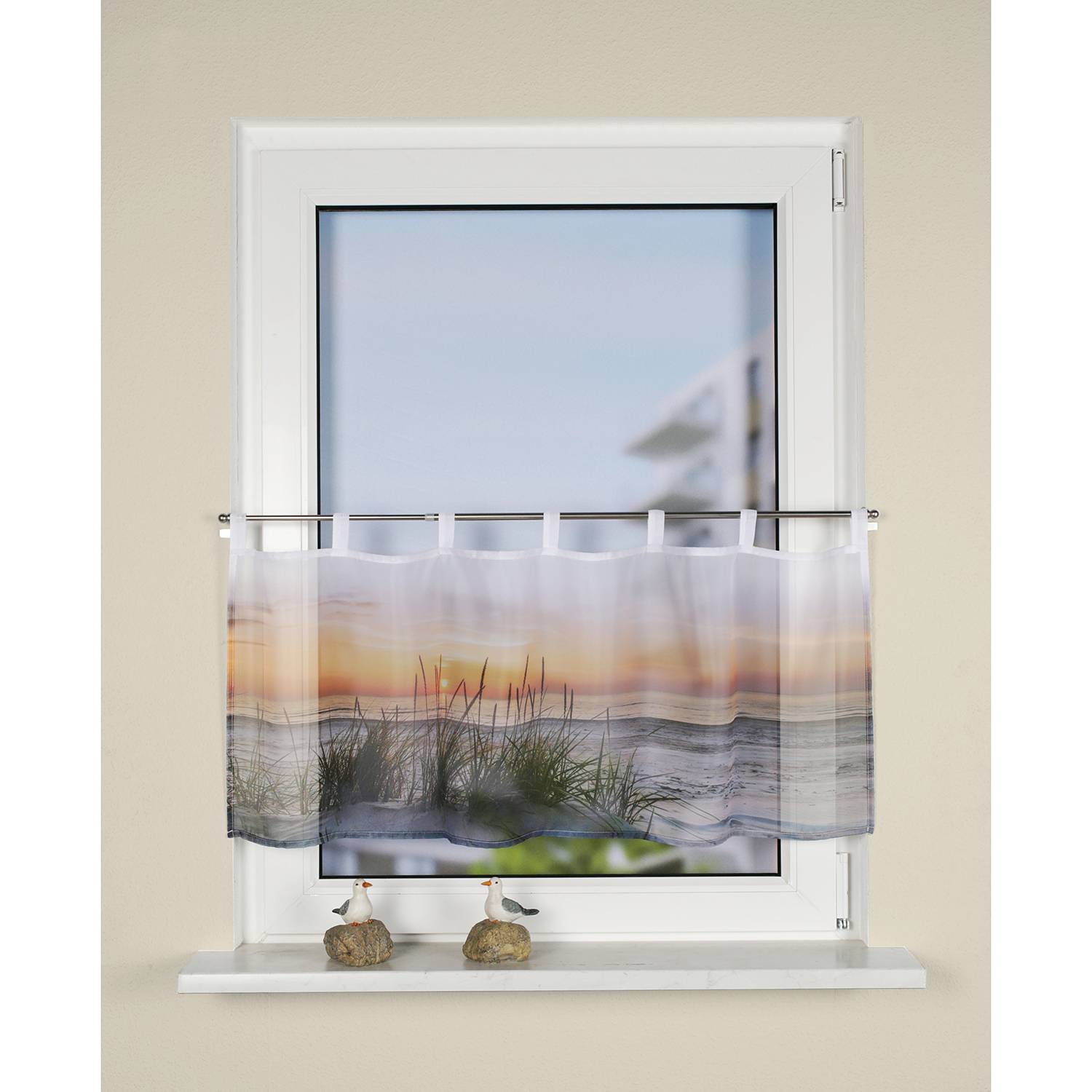 Gardine Evening Polyester Mehrfarbig