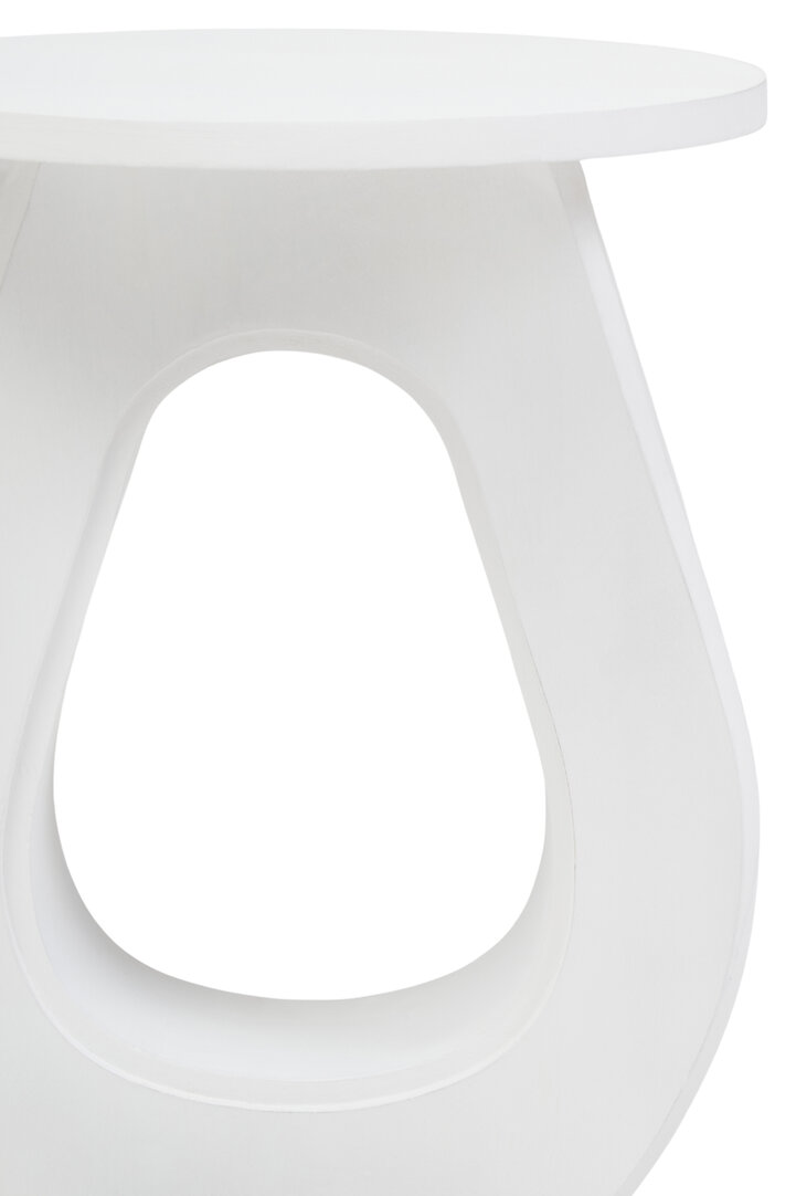 Walsa tavolino in legno di mango bianco