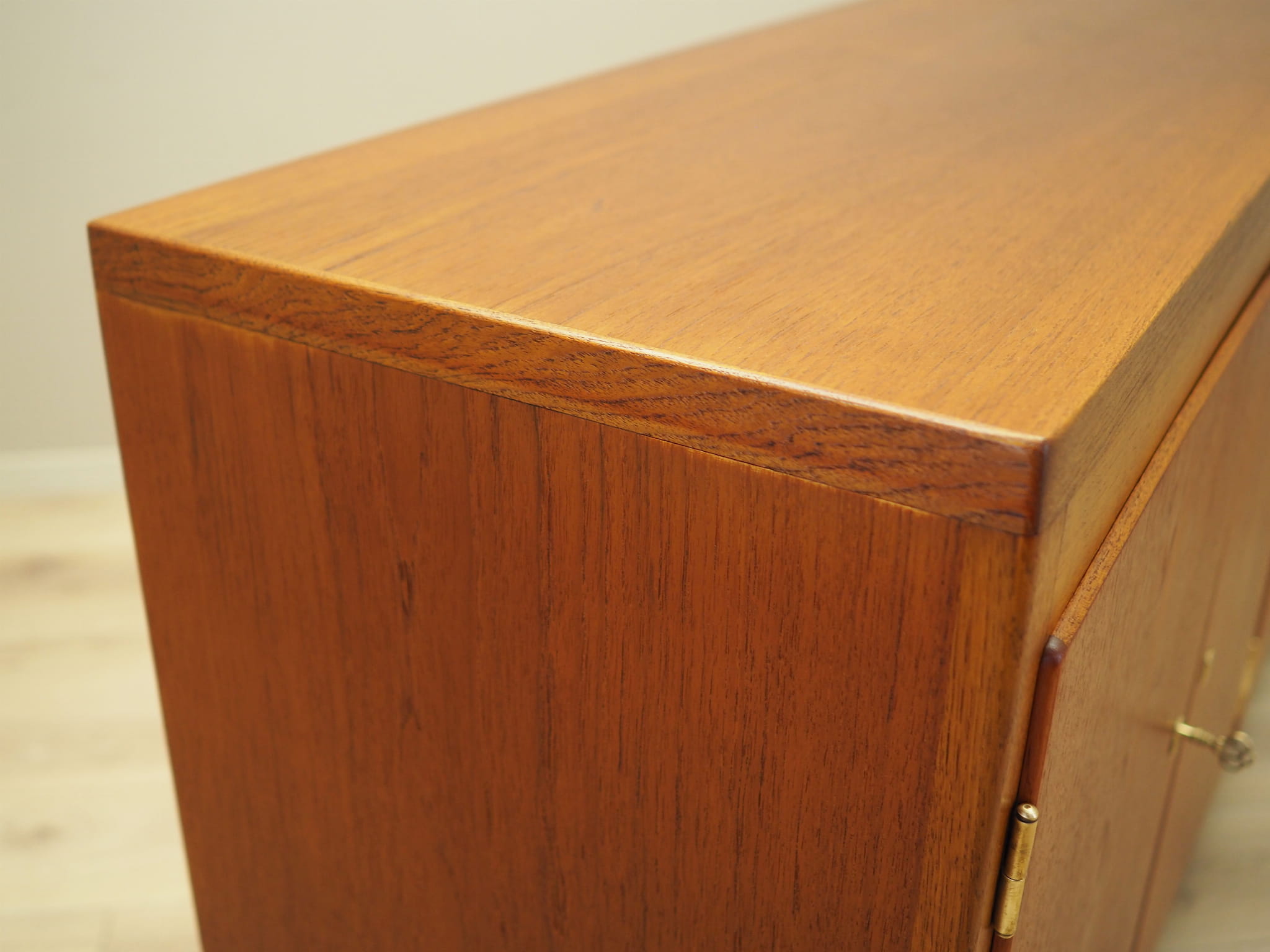 Vintage Sideboard Teakholz Braun 1960er Jahre